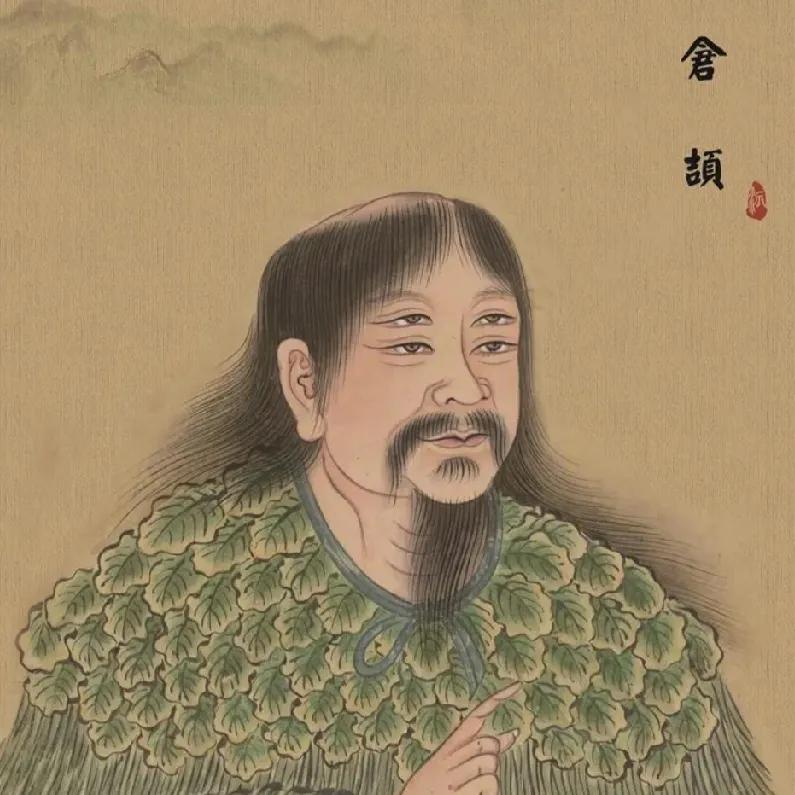《仓颉造字》
七言绝句·原创
 
仰观星象俯山川，
鸟迹兽痕悟字缘。
一契成文辞