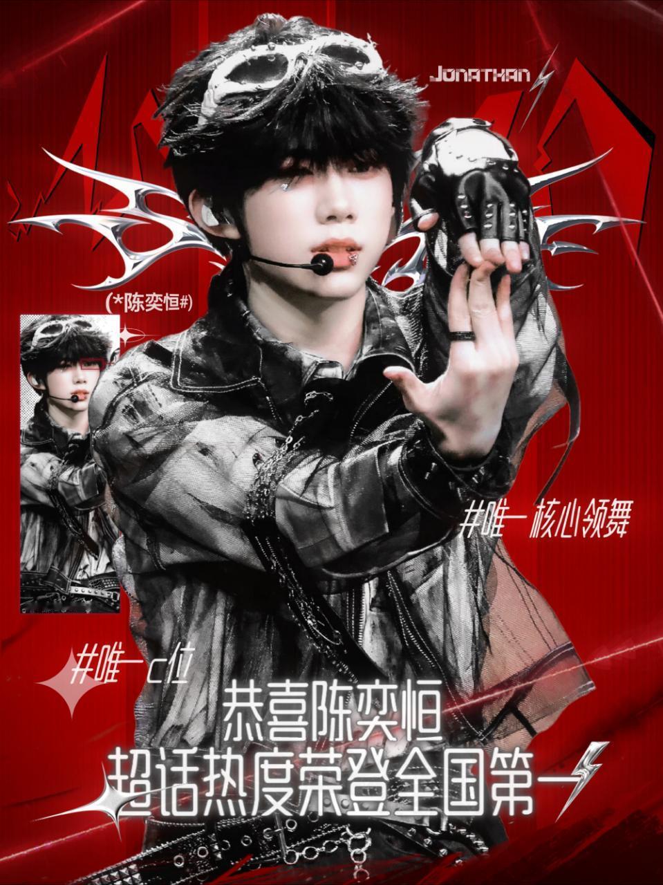 tg~【陈奕恒超话热度荣登全国第一】 