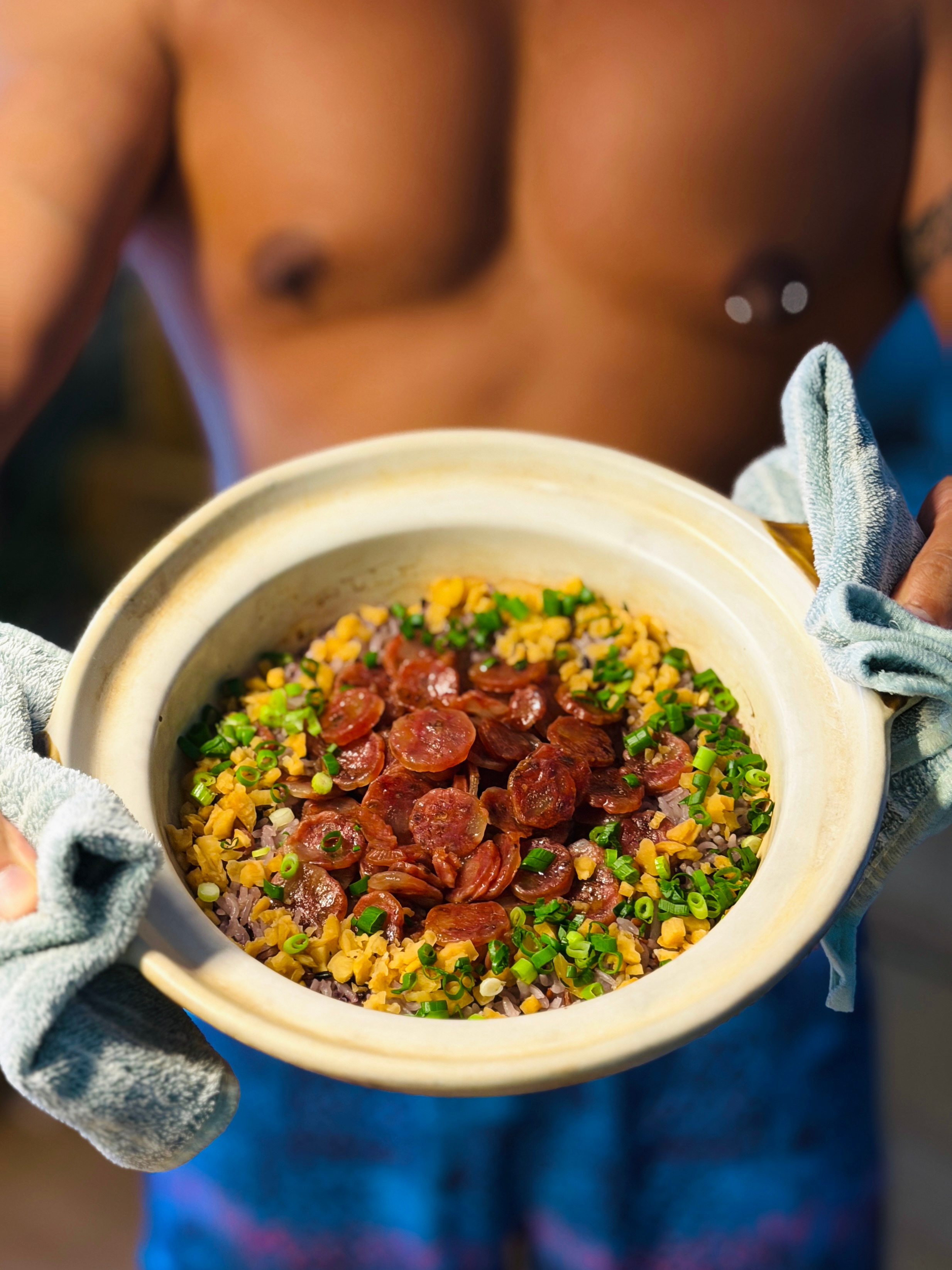 我做哒！陈皮腊味菜脯煲仔饭🍲这一锅可以卖多少钱？ 