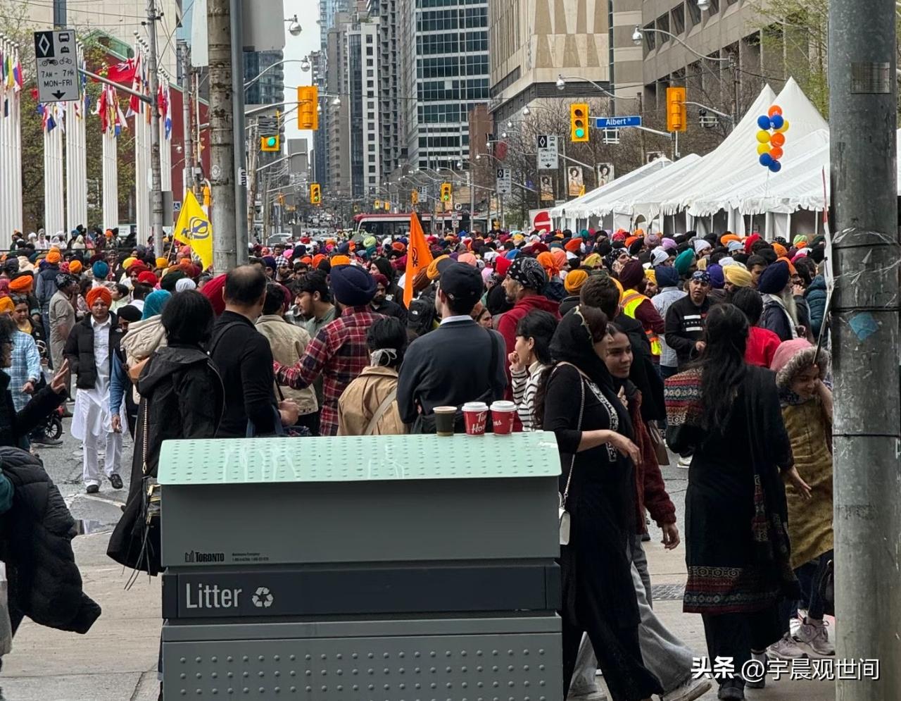 侄女在加拿大留学，她告诉我现在加拿大有很多印度人，随处可见，今天给我发来照片，我