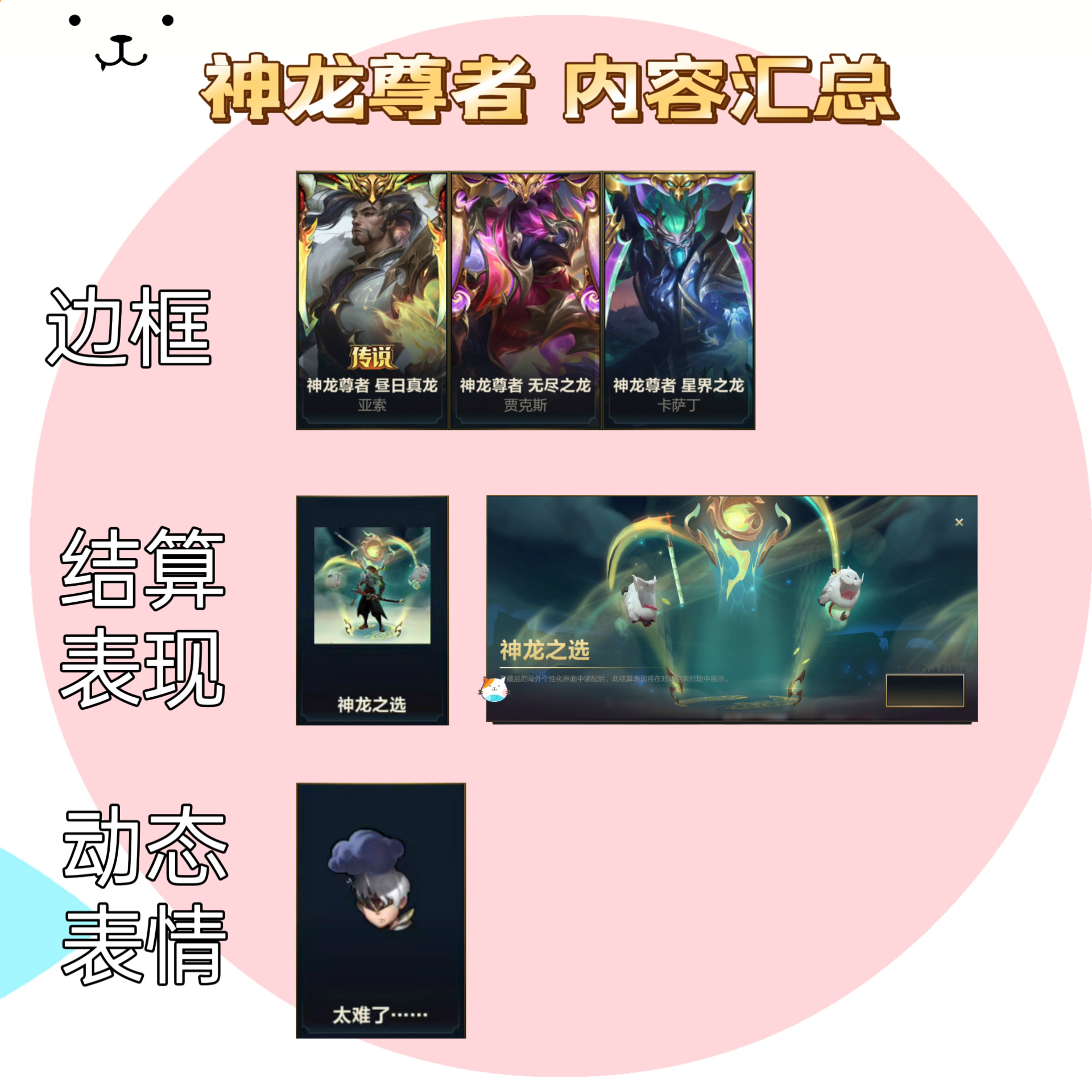 神龙尊者 内容汇总英雄联盟手游lol手游班德尔峡谷来咯 ​​​