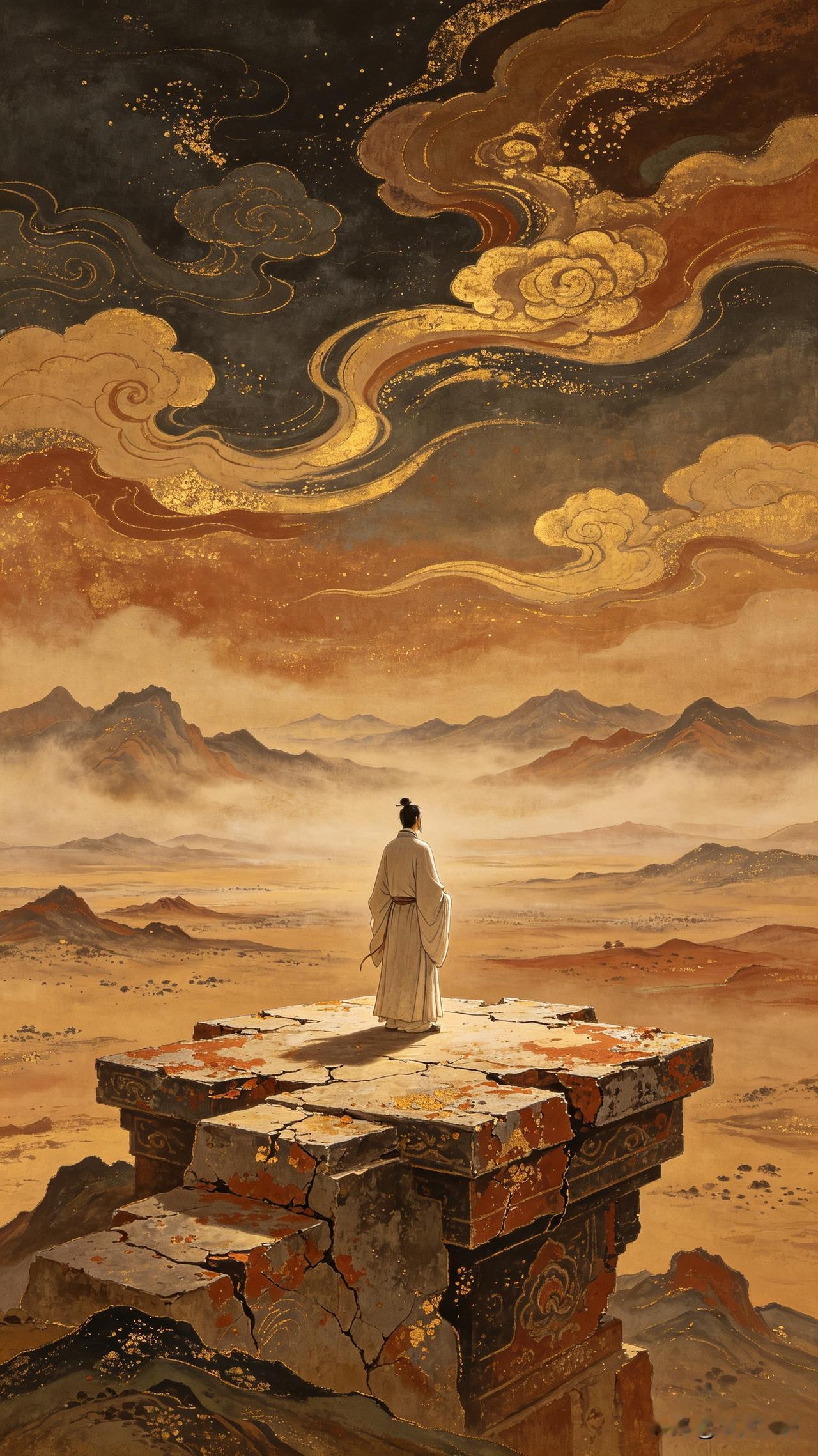 《俯仰天地间，谁是主人翁？》

投石问路莫窥心，相逢无数身后人。
只作明镜行止律