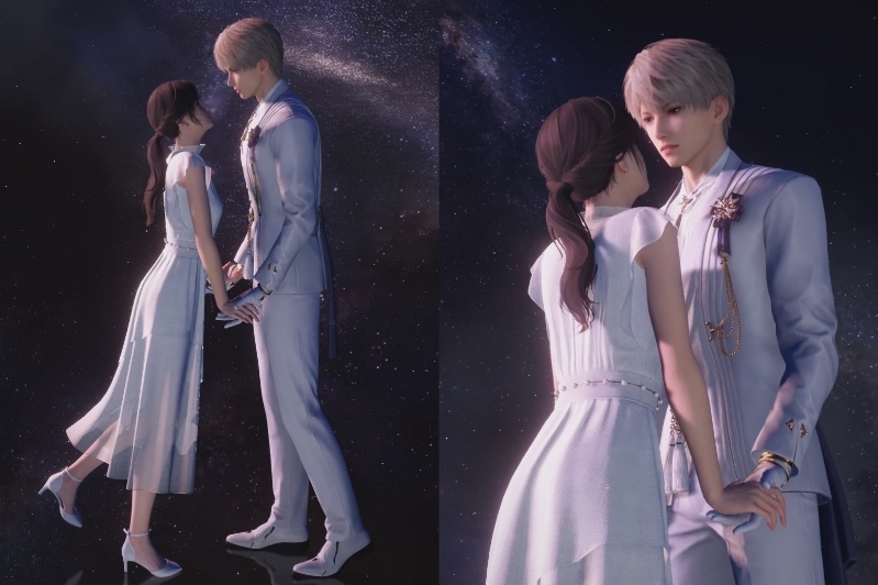 #恋与深空2.0玩法#新的拍照模式可以调整光线和风吹方向！电子打光+电子鼓风机简