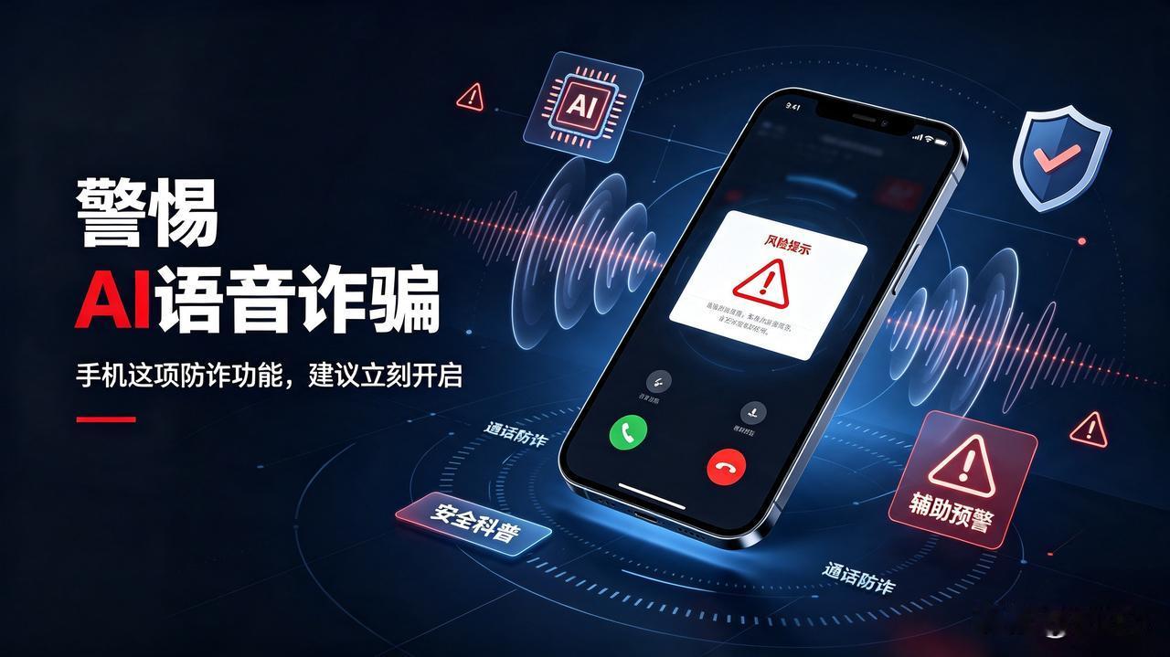 🔥手机这个防诈隐藏功能，建议所有人打开

现在AI诈骗越来越猖獗，骗子可以模拟