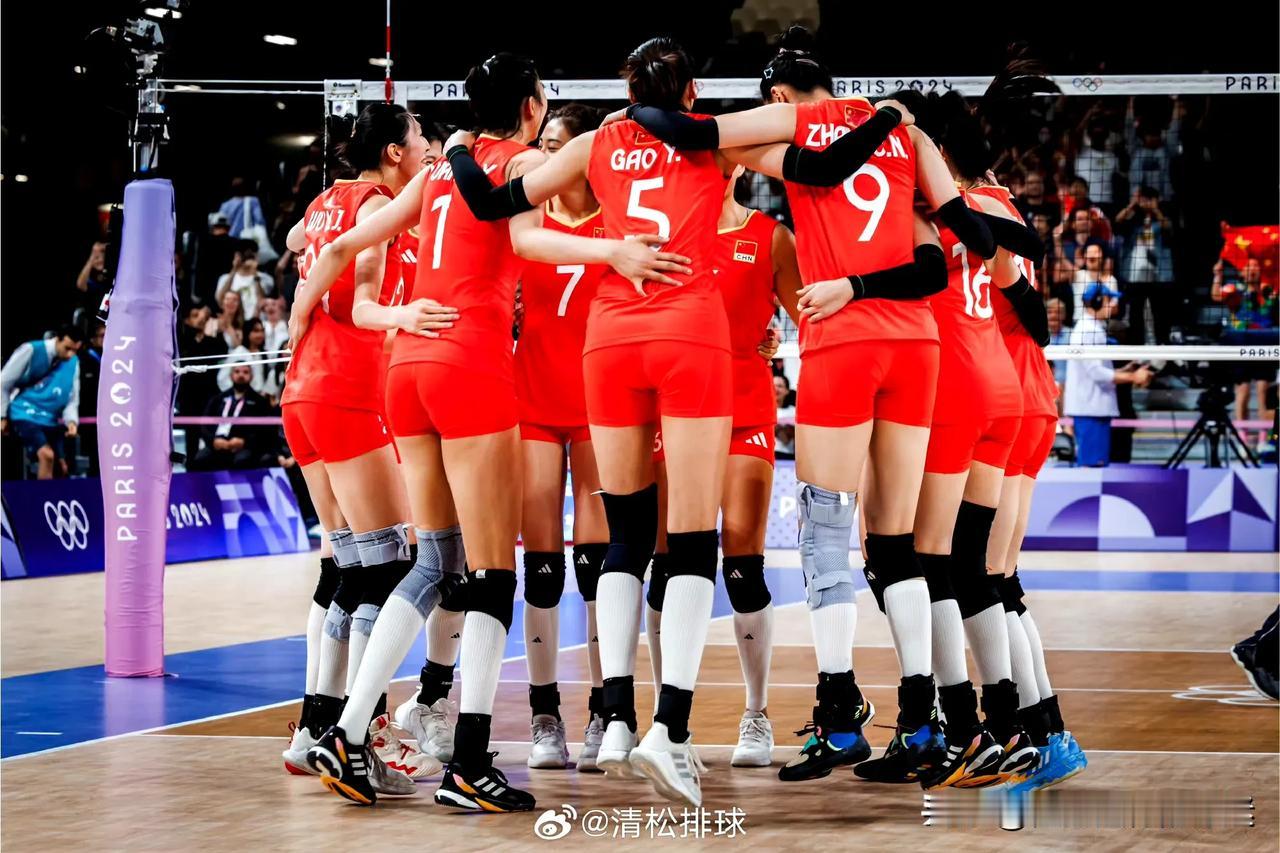 今天15:00 中国女排🇨🇳VS土耳其
巴黎奥运会女排1/4决赛：
中国女排