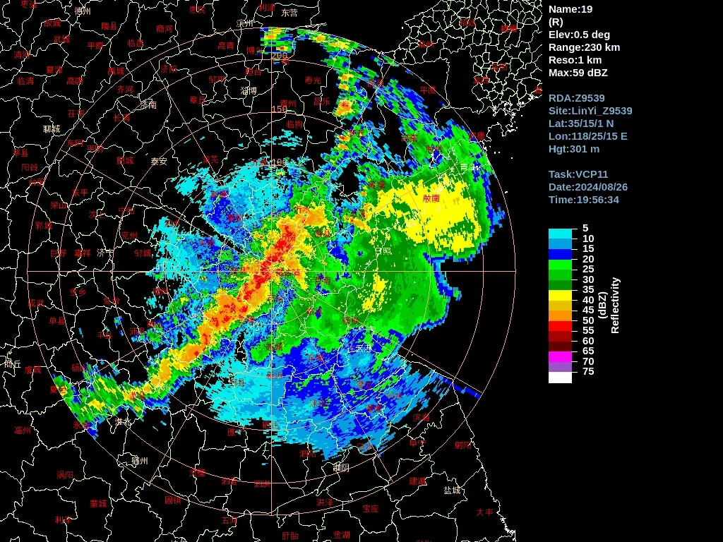 强度堪比台风登陆，山东多地突降特大暴雨！