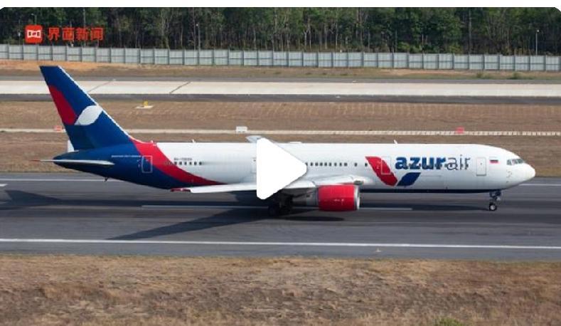 1月23日下午这事儿可太惊险了！俄罗斯蓝色航空AzurAir的AZV2998航班