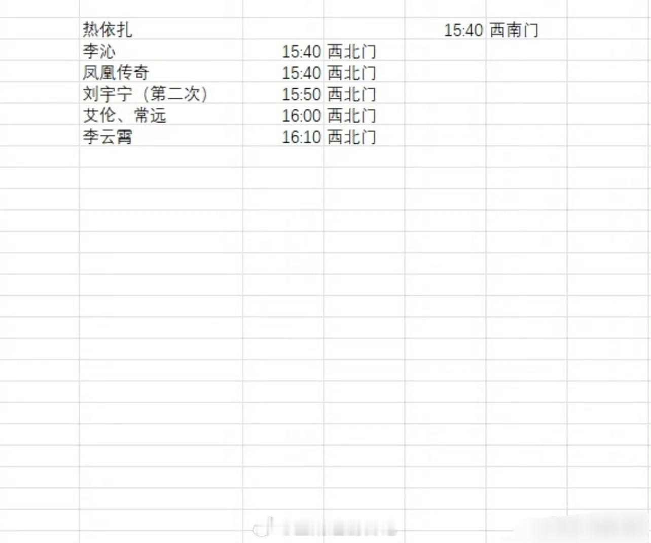 参加马年春晚第一次联排的明星汇总🈶四登春晚，李沁闷声干大事，狠狠期待了。 李沁