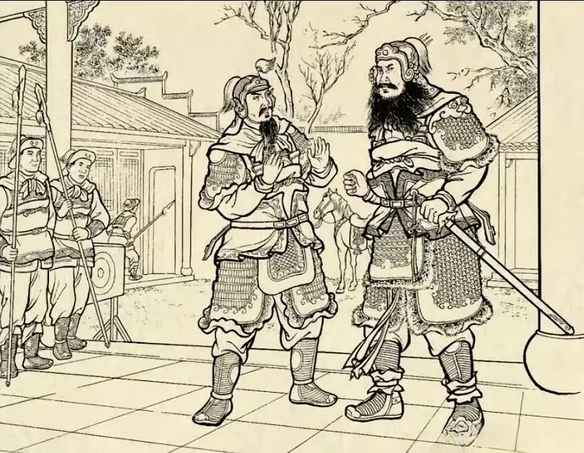 张飞请令，来攻武陵。武陵太守金旋闻报，召集将校，整顿人马，出城迎敌。此...