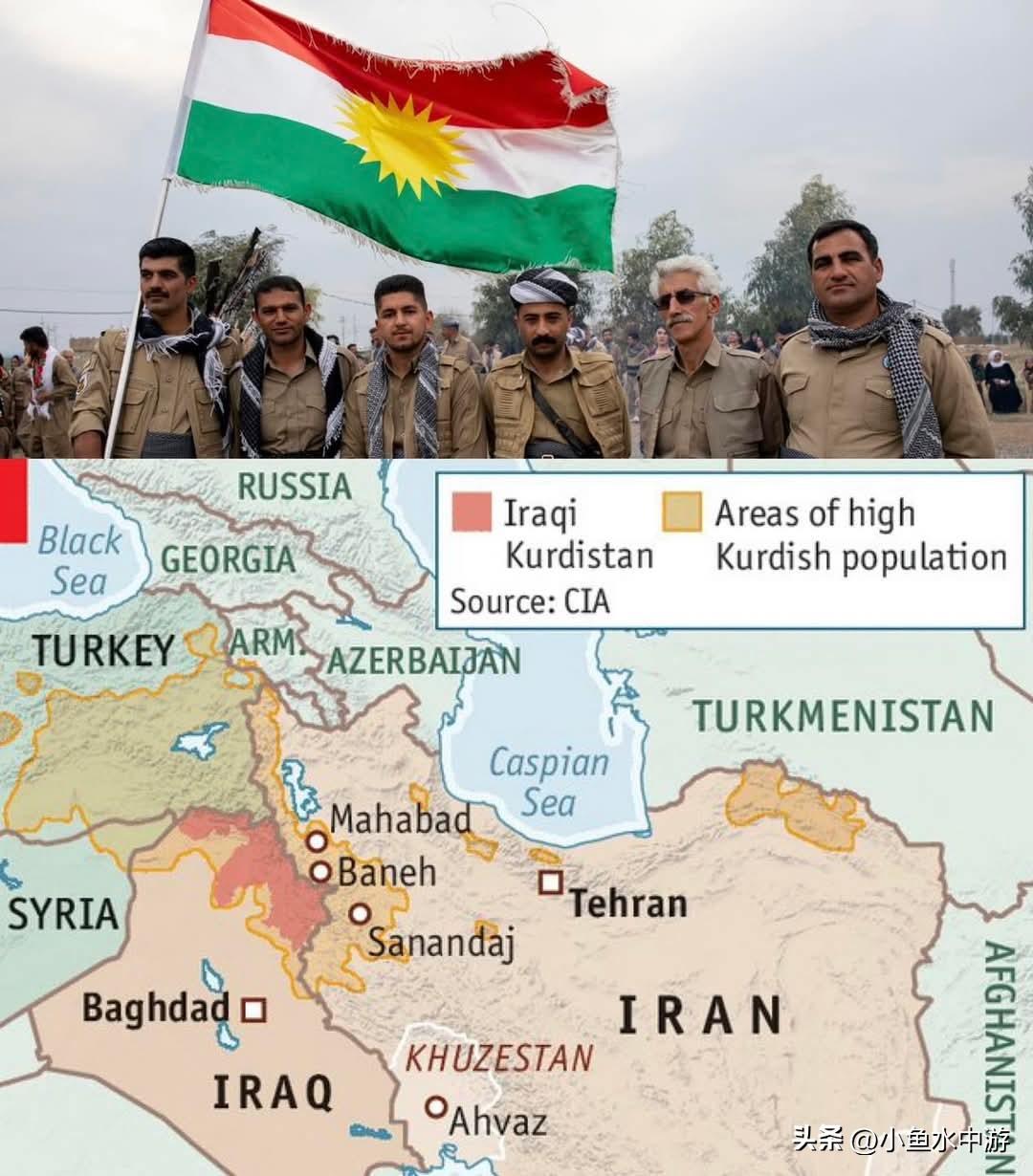 🇺🇸美国总统特朗普就库尔德人可能对🇮🇷伊朗政权采取行动一事表示：“如果他