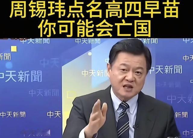 台湾岛内还是有高人的。周锡玮说，大陆武统都不一定会得到14亿人100%支持，因为