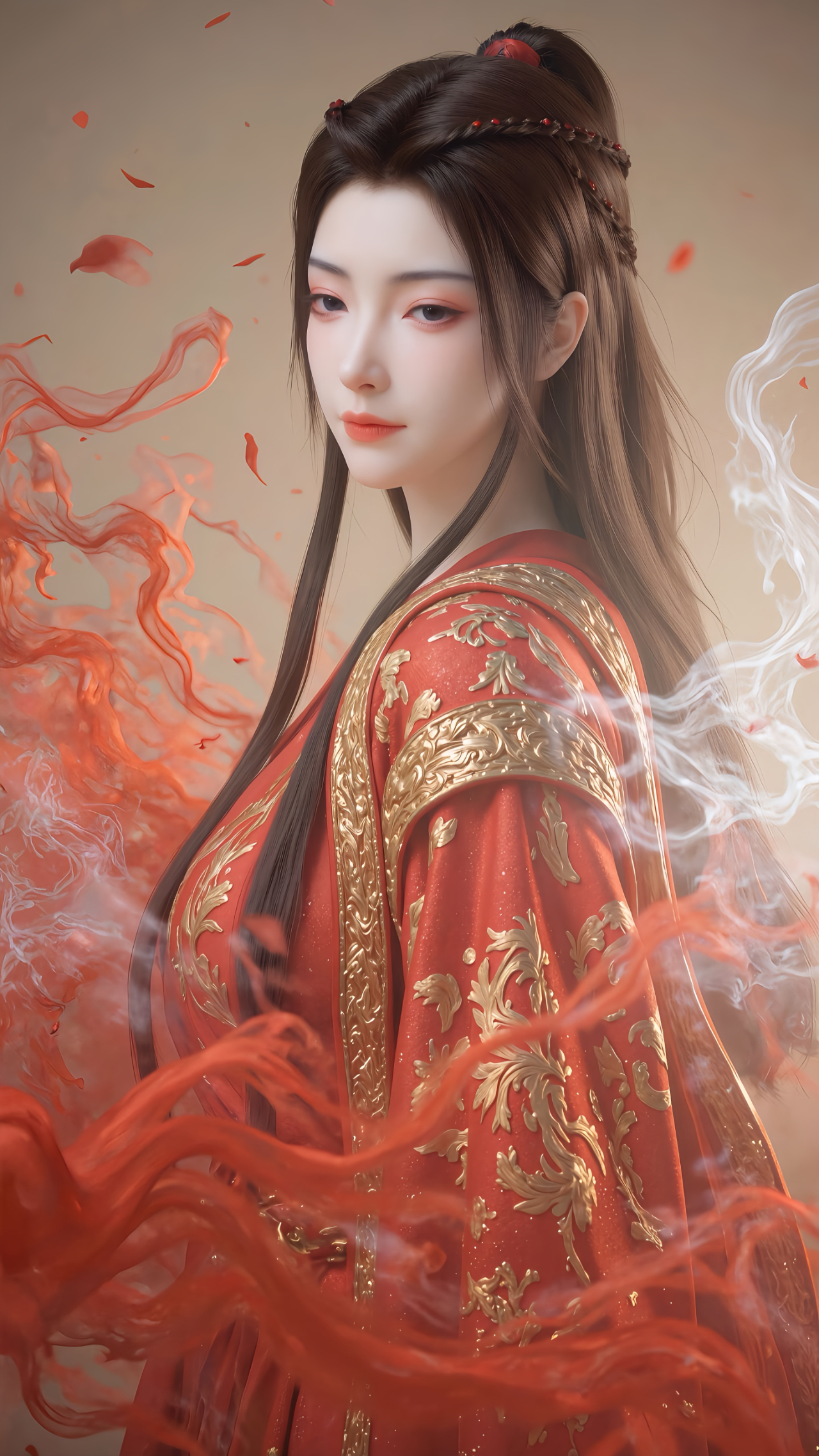 凡人修仙传  元瑶【精致美图】红装素裹，精致迷人！ ​​​