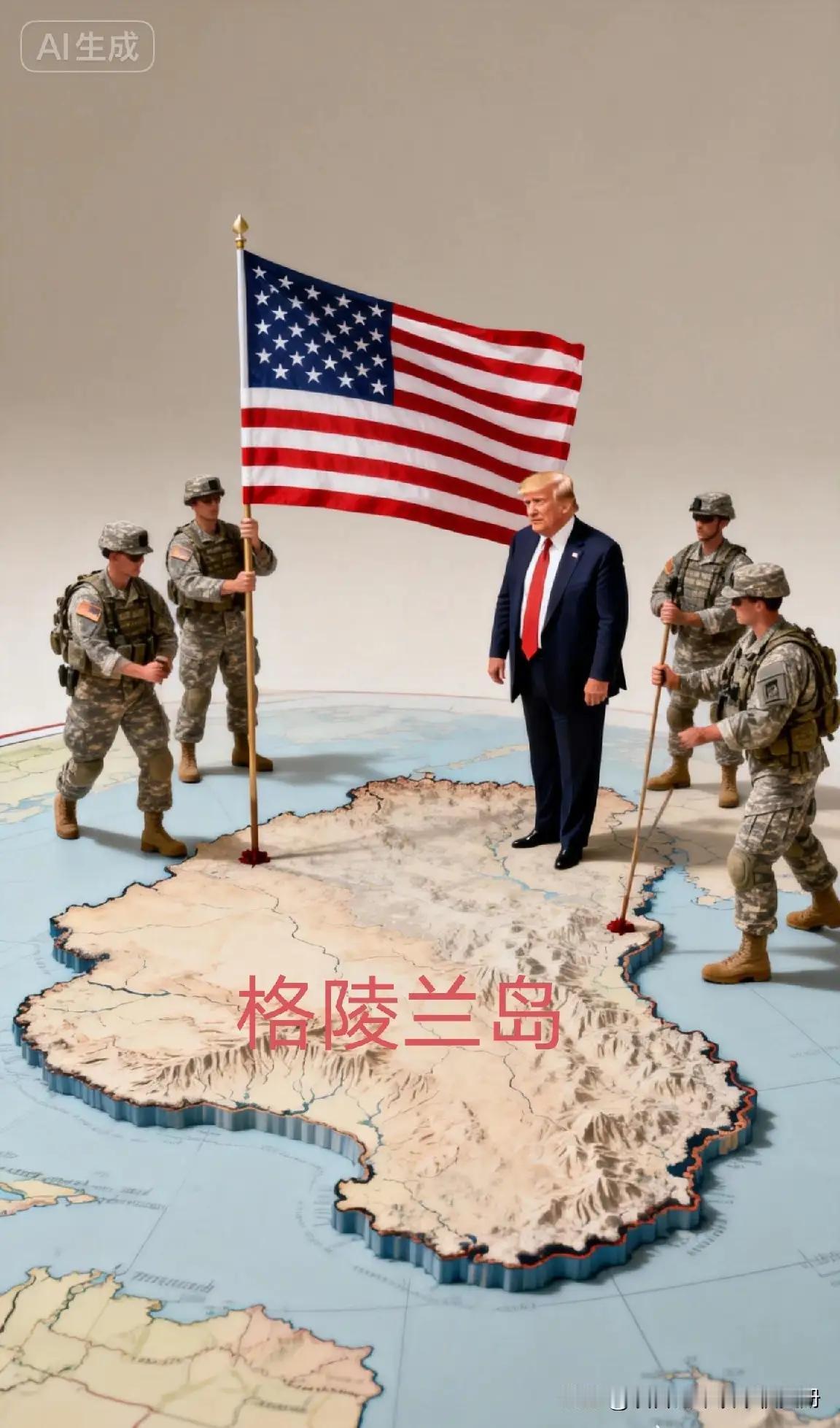 特朗普又盯上格陵兰岛了。这回他说美国“绝对需要”那地方，还放话两个月后就要跟丹麦