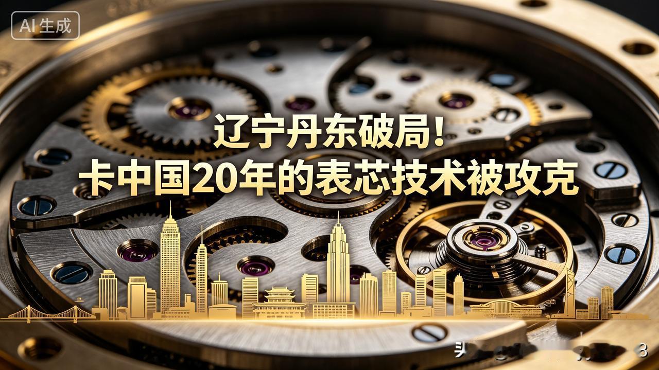 辽宁传来巨响！被瑞士垄断卡脖子20年的机械表芯技术，竟被丹东悄悄攻破！
 
20
