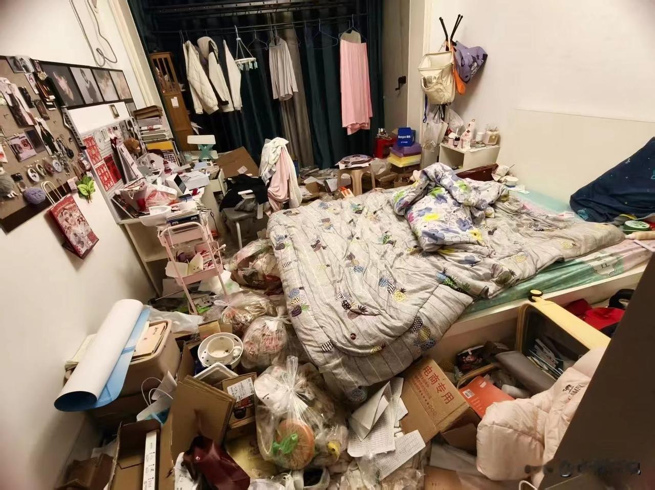 怎么能住人？参加工作了，自理能力都没有，想想自已亲自养大的姑娘，我就头疼，租的房