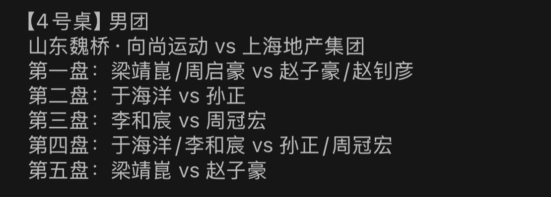 楚钦今日休息