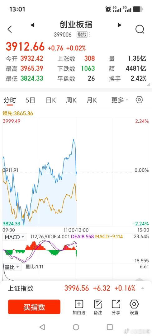 午后开盘各大指数直接跳水，这情况真让人摸不着头脑。就像坐过山车，刚还平稳行驶，突