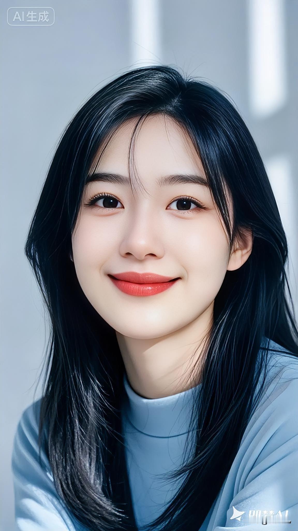  被这份甜美的笑意叫醒，是今日份小幸运，早安早晨第一句祝福 早安我的一天 晨醒有