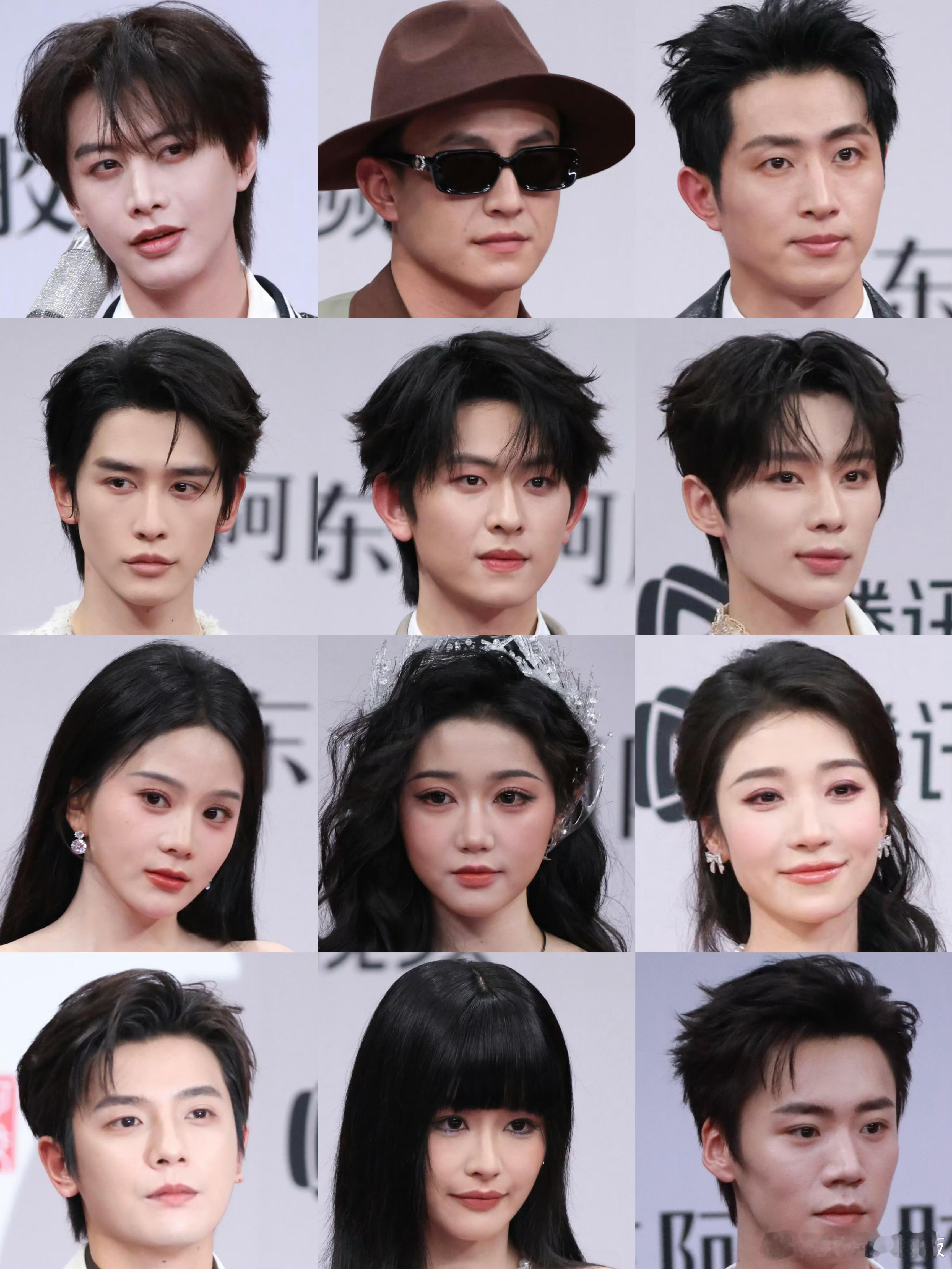 短剧演员亮相星光大赏红毯怼脸生图🈶何健麒、陈添祥、王格格、王凯沐、申浩男、何聪