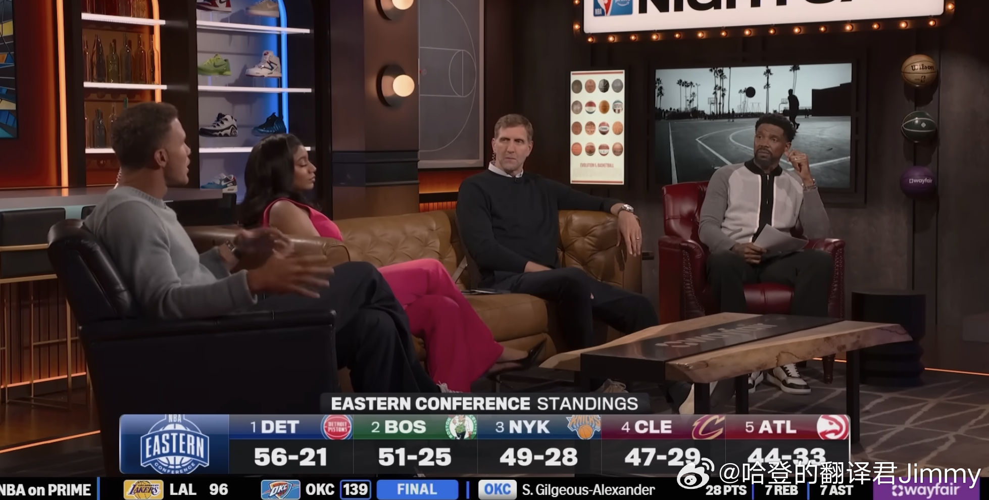 格里芬&诺维斯基：“骑士现在的问题其实很简单：进攻一顺，防守就松。明明有莫布里、