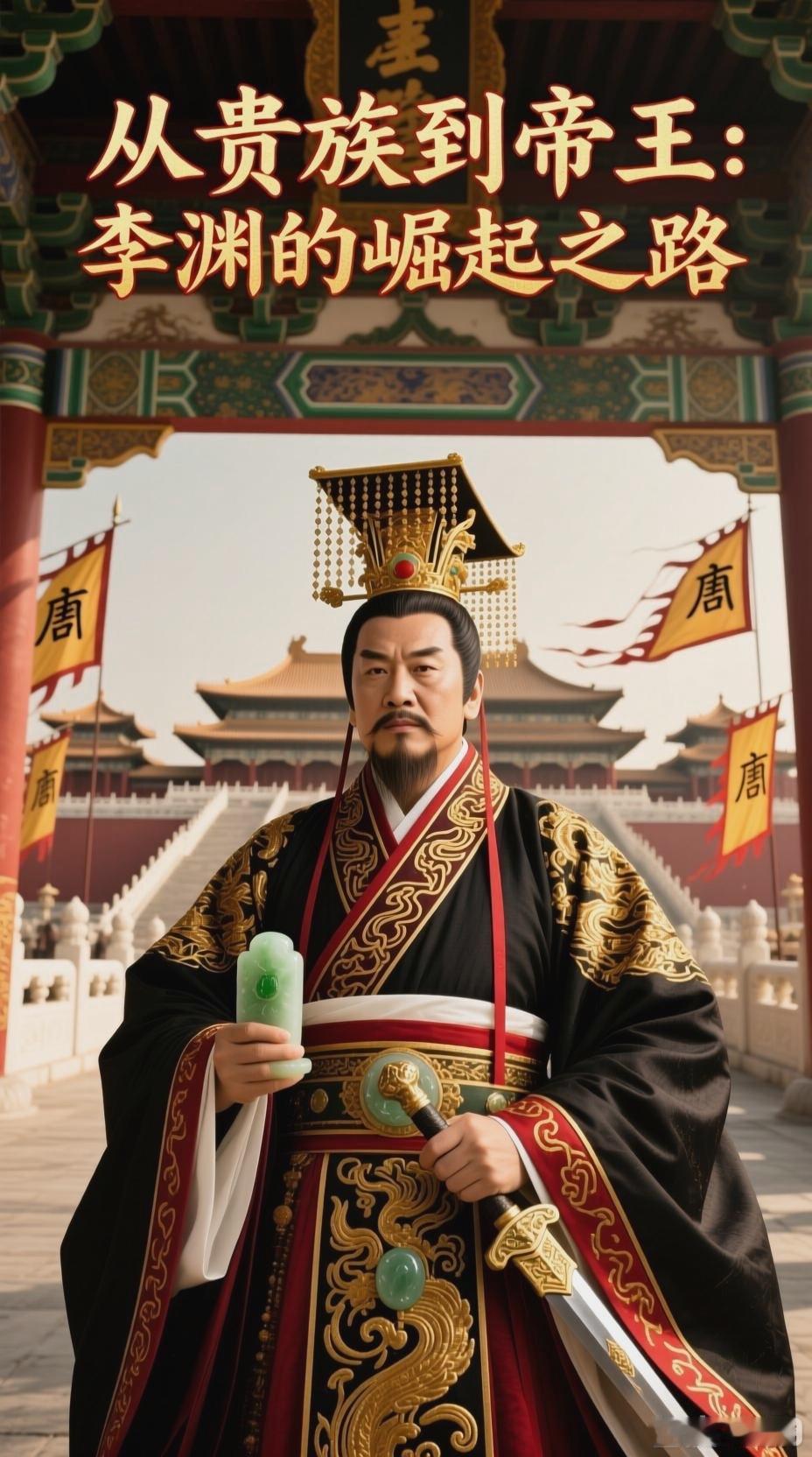 李渊并非史书描绘的平庸之辈，而是顶级的潜伏者。他利用唐源背景与隋炀帝的猜忌周旋，