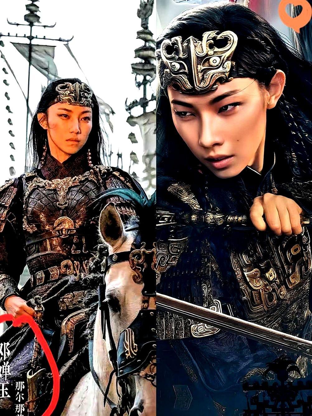 不扒不知道，

越扒越冷汗直冒。

封神里演邓婵玉的那尔那茜，居然是又一个黄杨钿