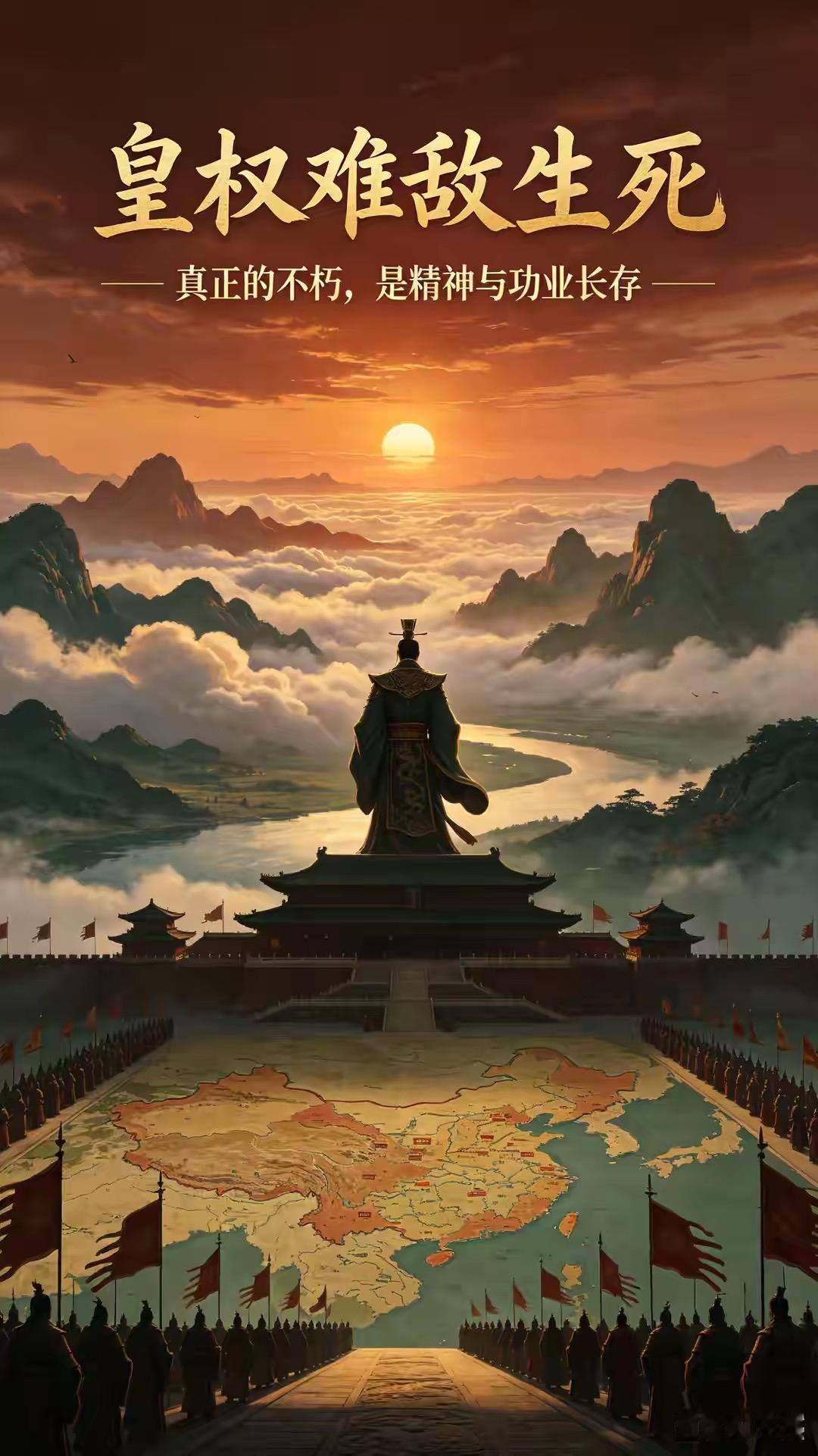 坐拥万里江山的帝王，手握世间至高权柄，却终逃不过肉身的生死边界。他们追逐长生，本