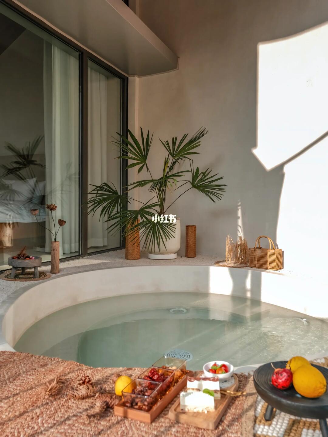 和老婆住的温泉民宿♨️就在湖州莫干山