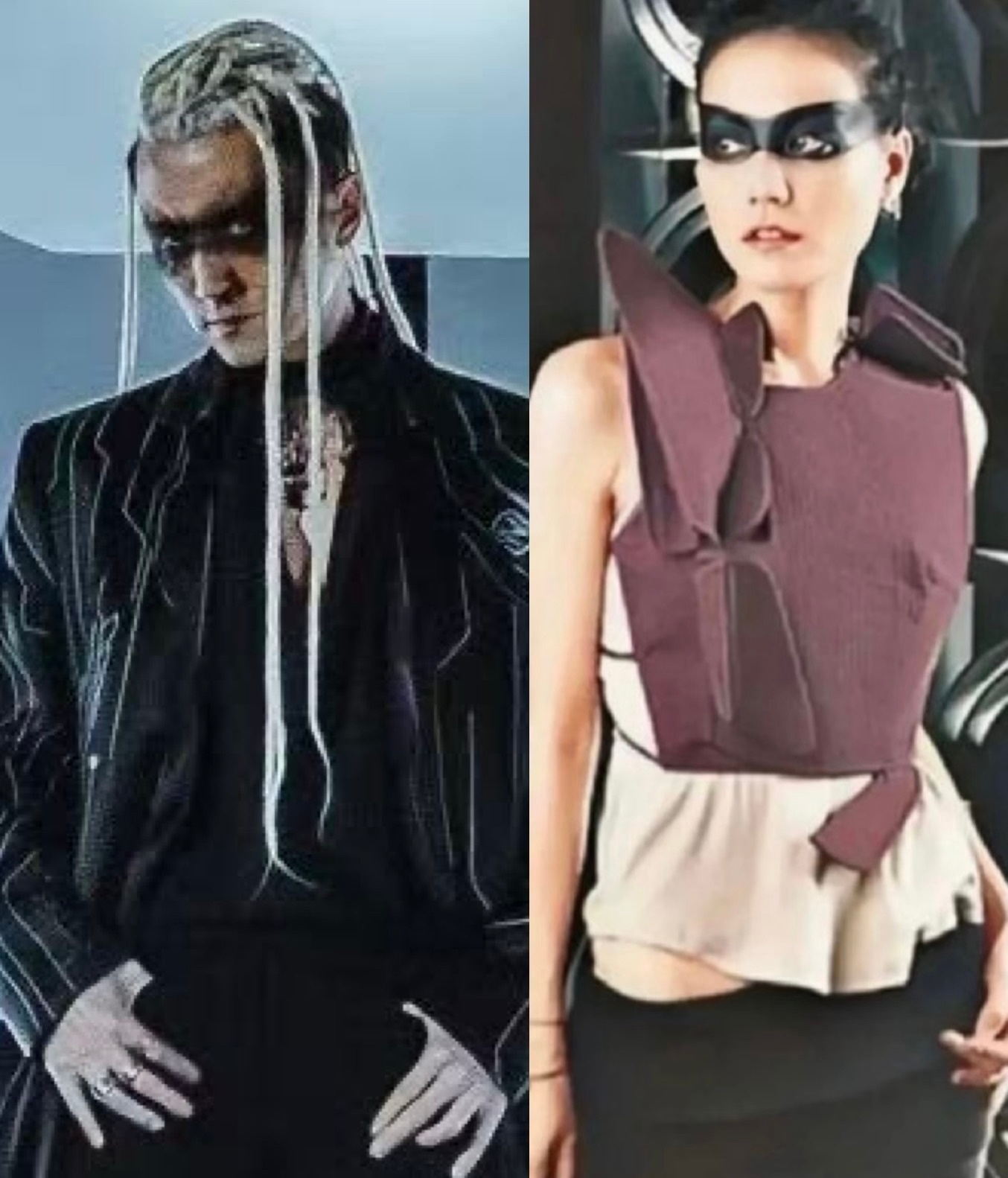 谢霆锋版王菲仿妆  有点复古，又有点经典了，谢霆锋版王菲仿妆看得我都觉得眼前一亮