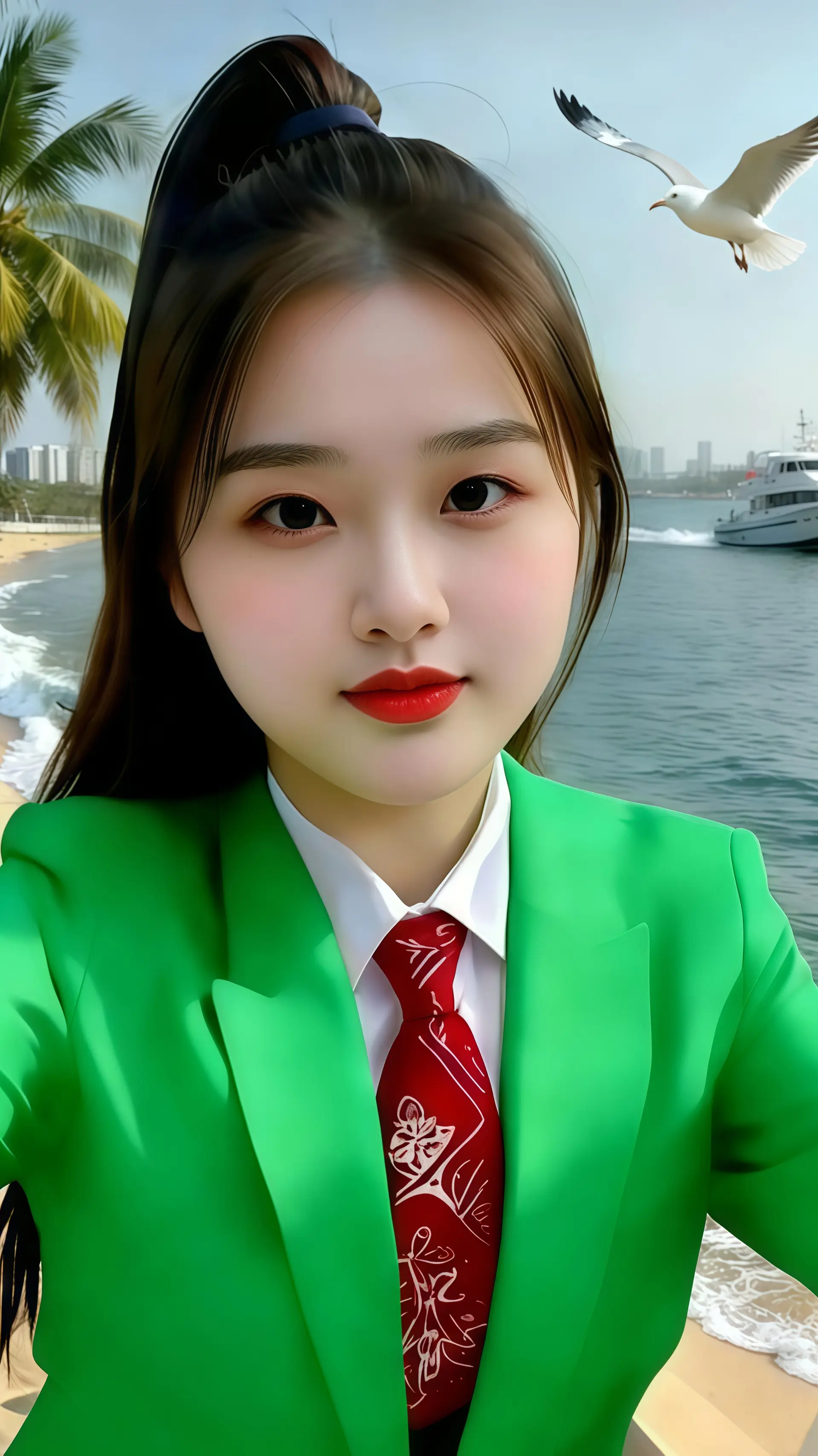 早春韩系通勤穿搭这样的身材你们打几分美出高级感的初春穿搭开春这样穿清新...