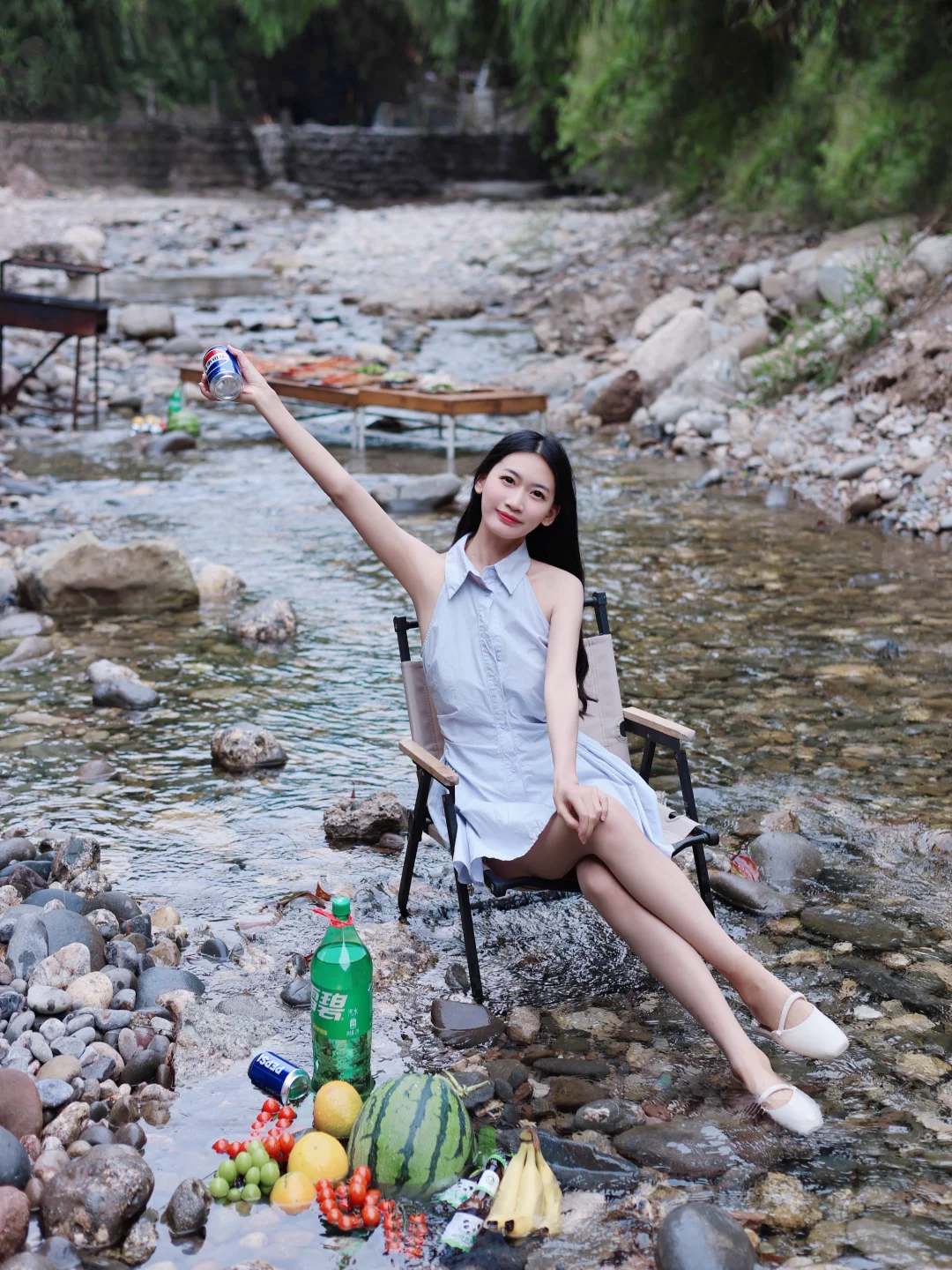 青城山下！解锁夏日溯溪烧烤双重快乐🍃
