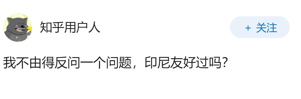 为什么感觉印尼今年对我国突然不友好了呢？