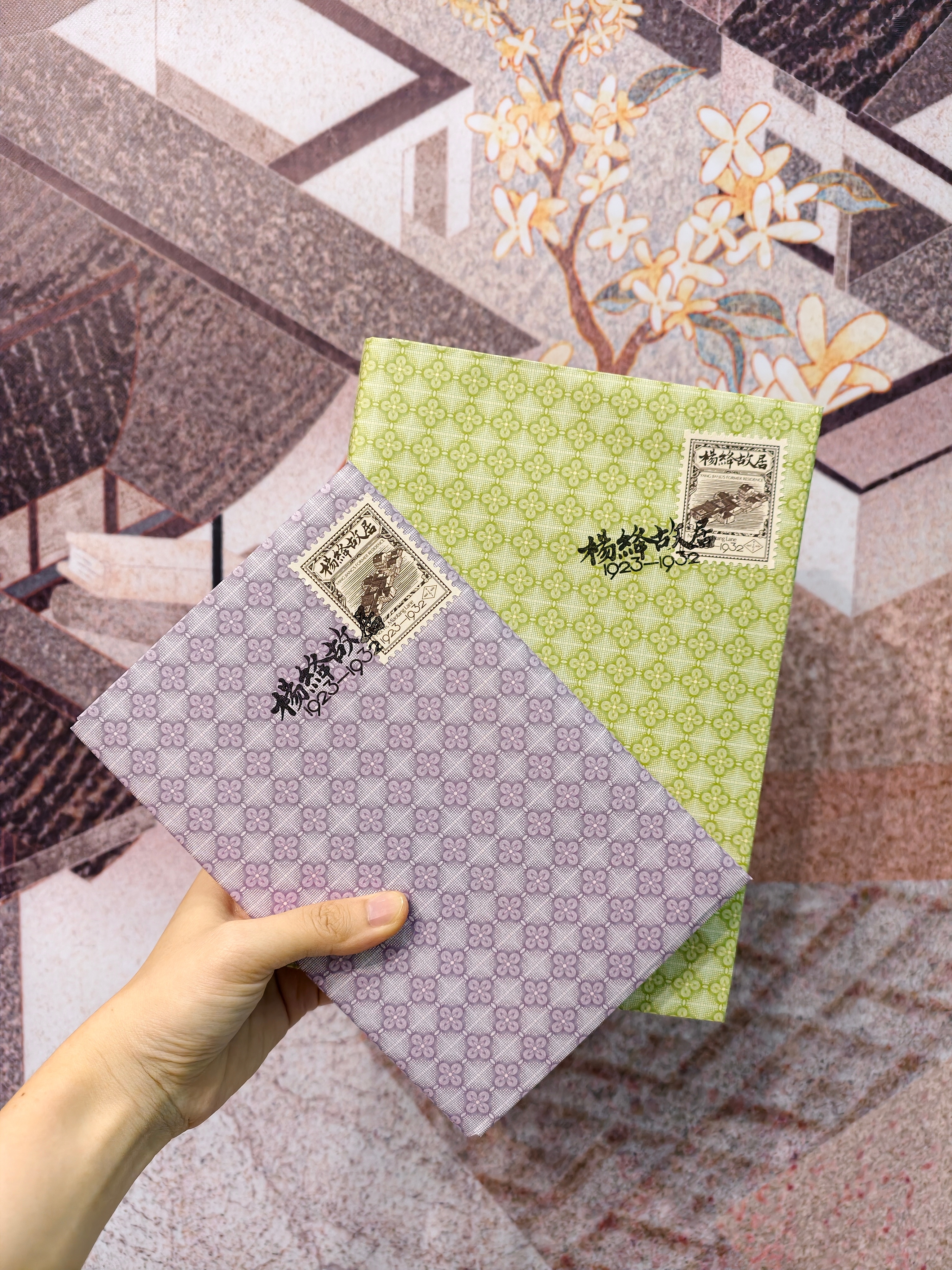 都说今年书展拉完了但我又能如何不为一边等待杨绛故居展位的美丽小姐姐包书、一边现场