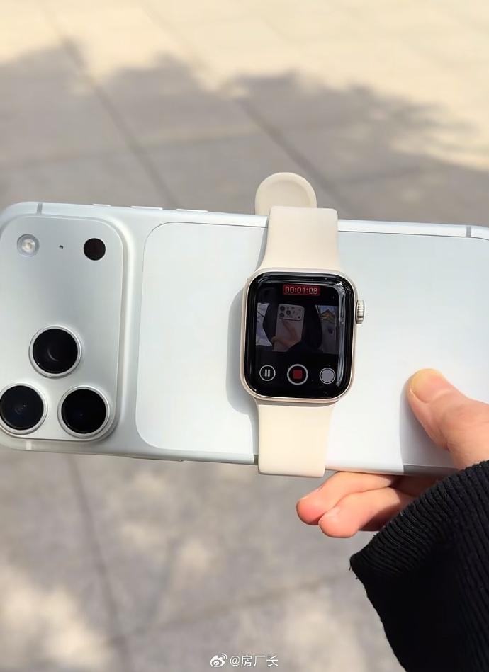 AppleWatch最有用的一集，后置比前置自拍效果好多了