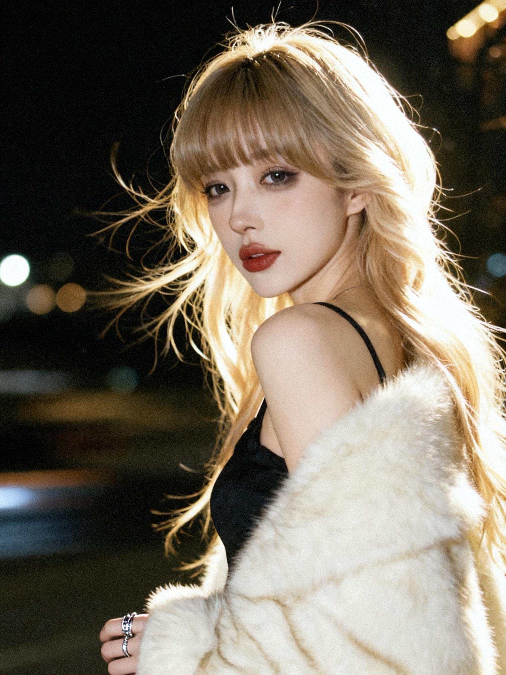 复古胶片氛围 氛围感 发色推荐 夜色撩人