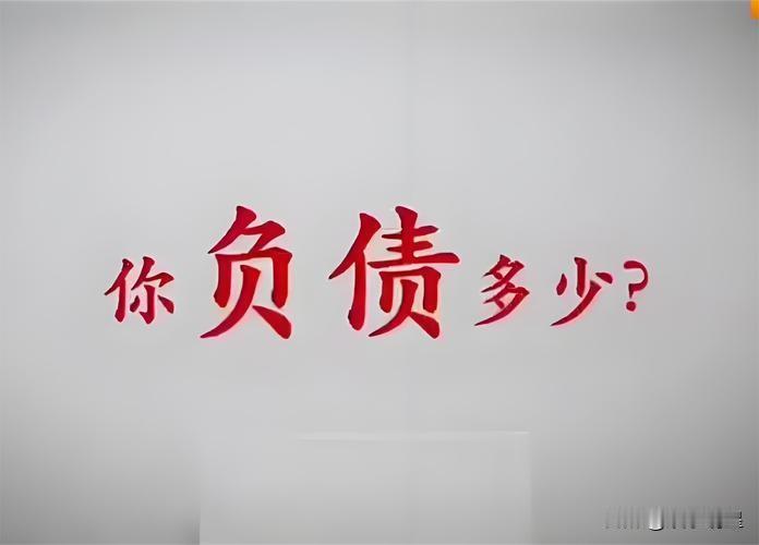 现在的负债人为什么这么多？就是因为大环境不好导致的，才有这么多负债人的，同意我的