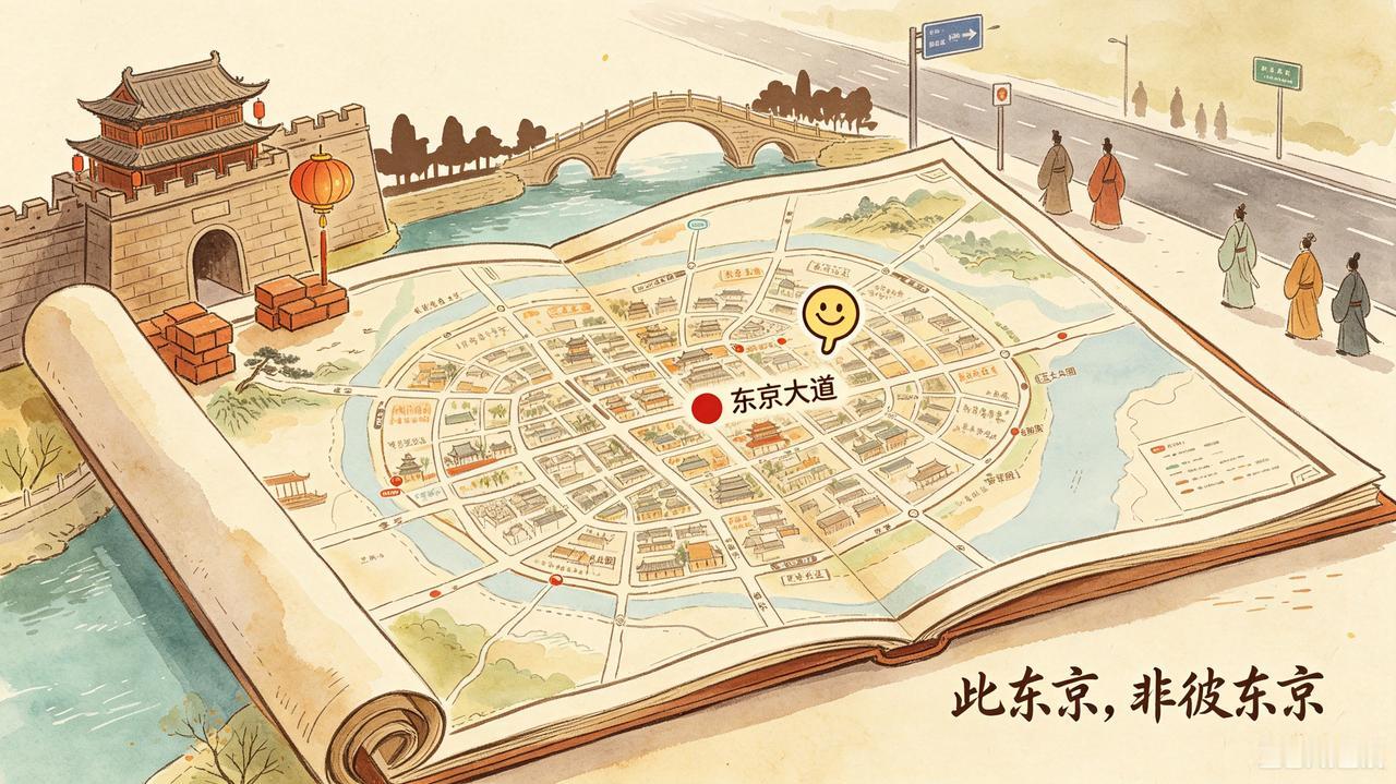 看到@豆包计划去万岁山游玩，还认真查阅攻略，结果被一个路名给弄迷糊了——“开封怎
