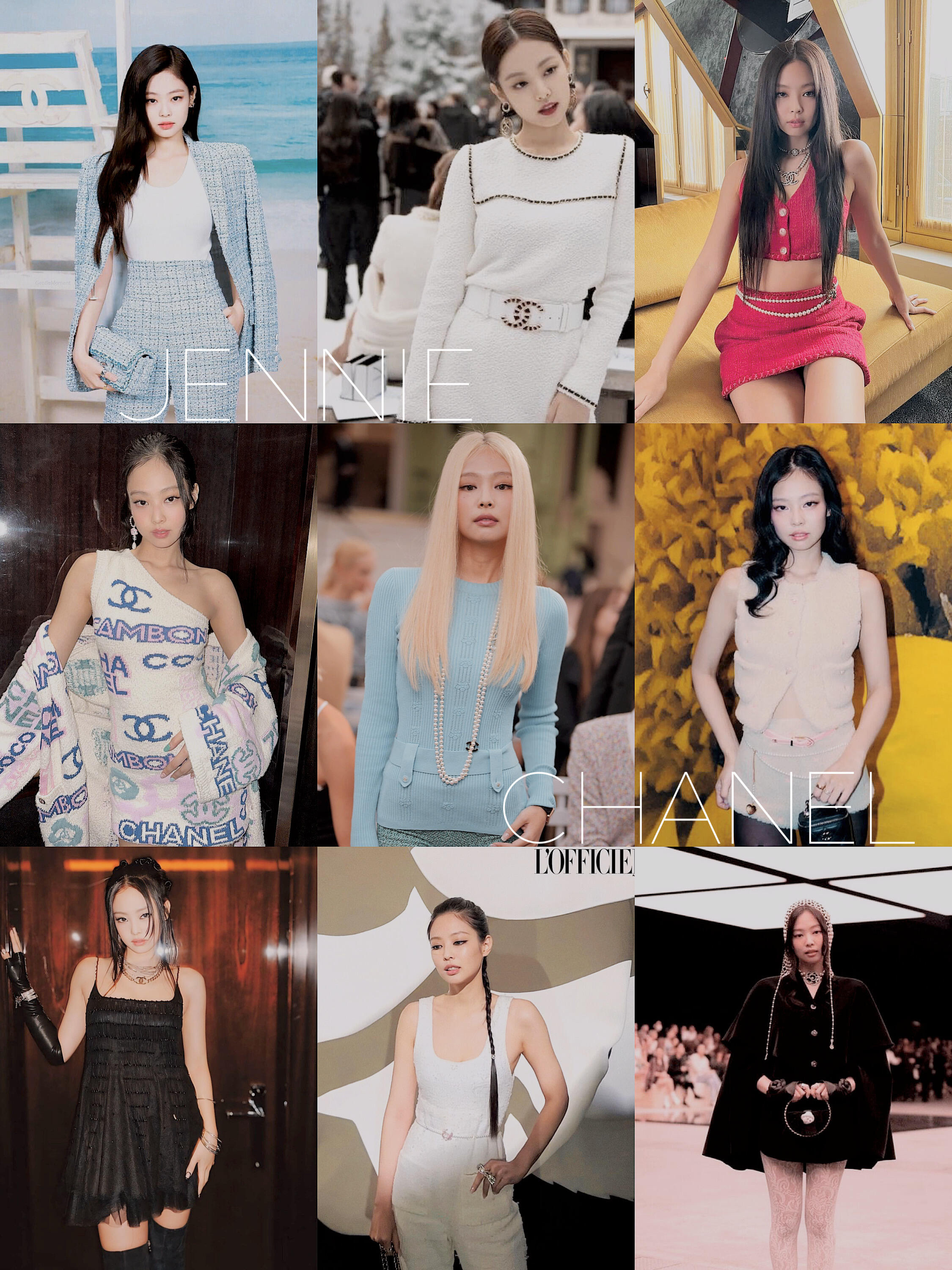 期待今年我们的香香代言人带来的精彩演绎～✨Jennie巴黎时装周 ​​​