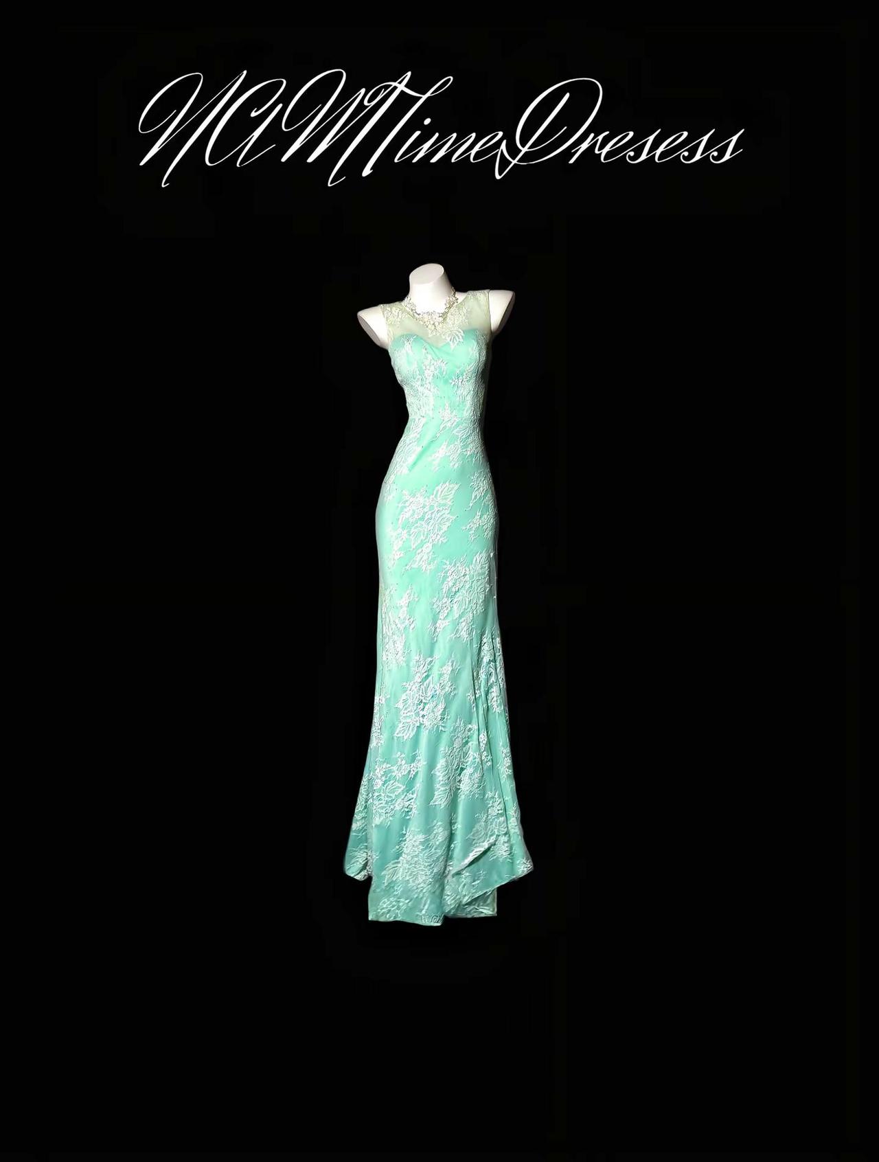 青黛199¥。蕾丝复古 小众设计感