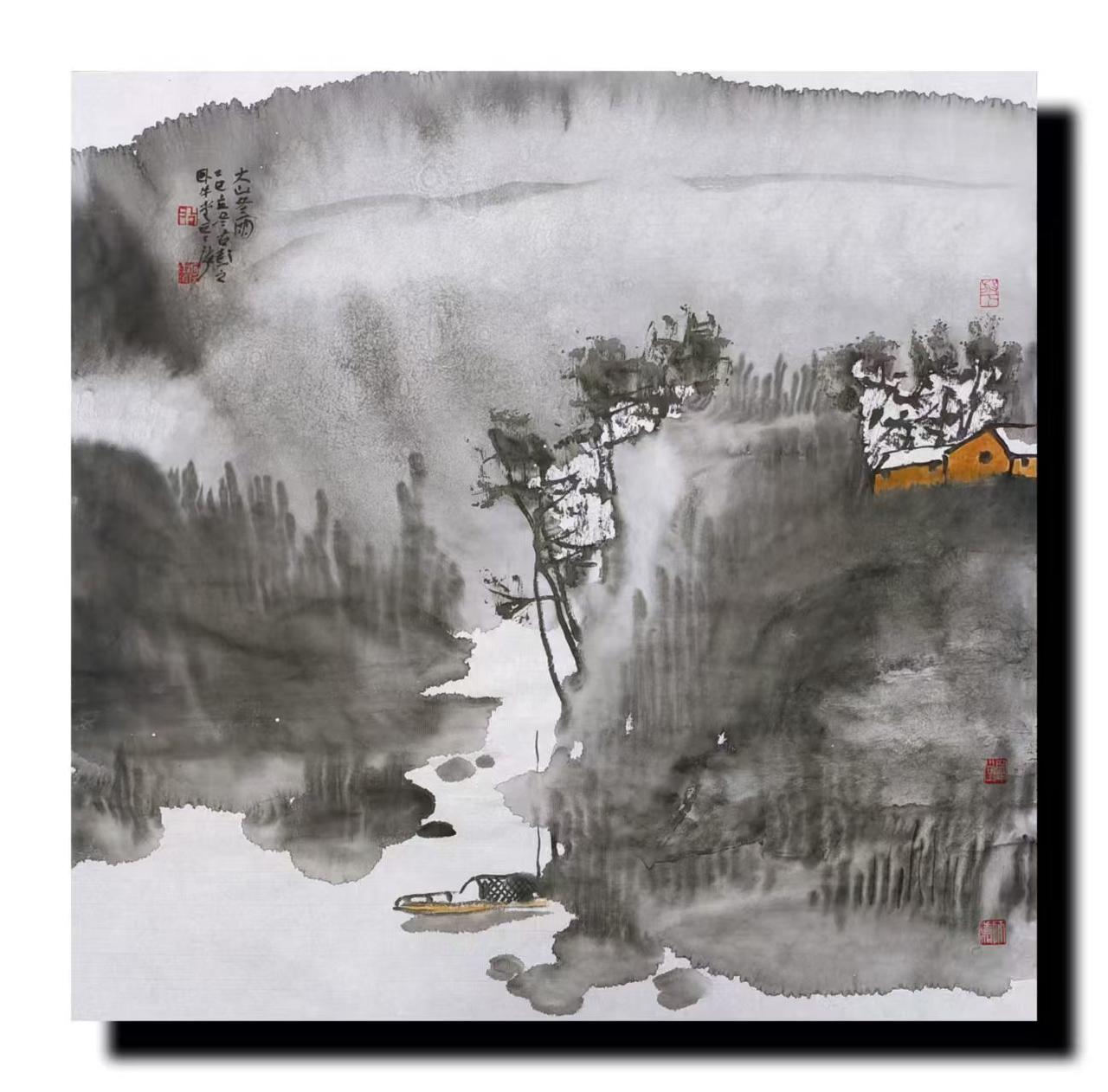 画画这事，你认真了他就有诗情画意，就有远方的等待与归来。凡事就怕认真二字，认真是