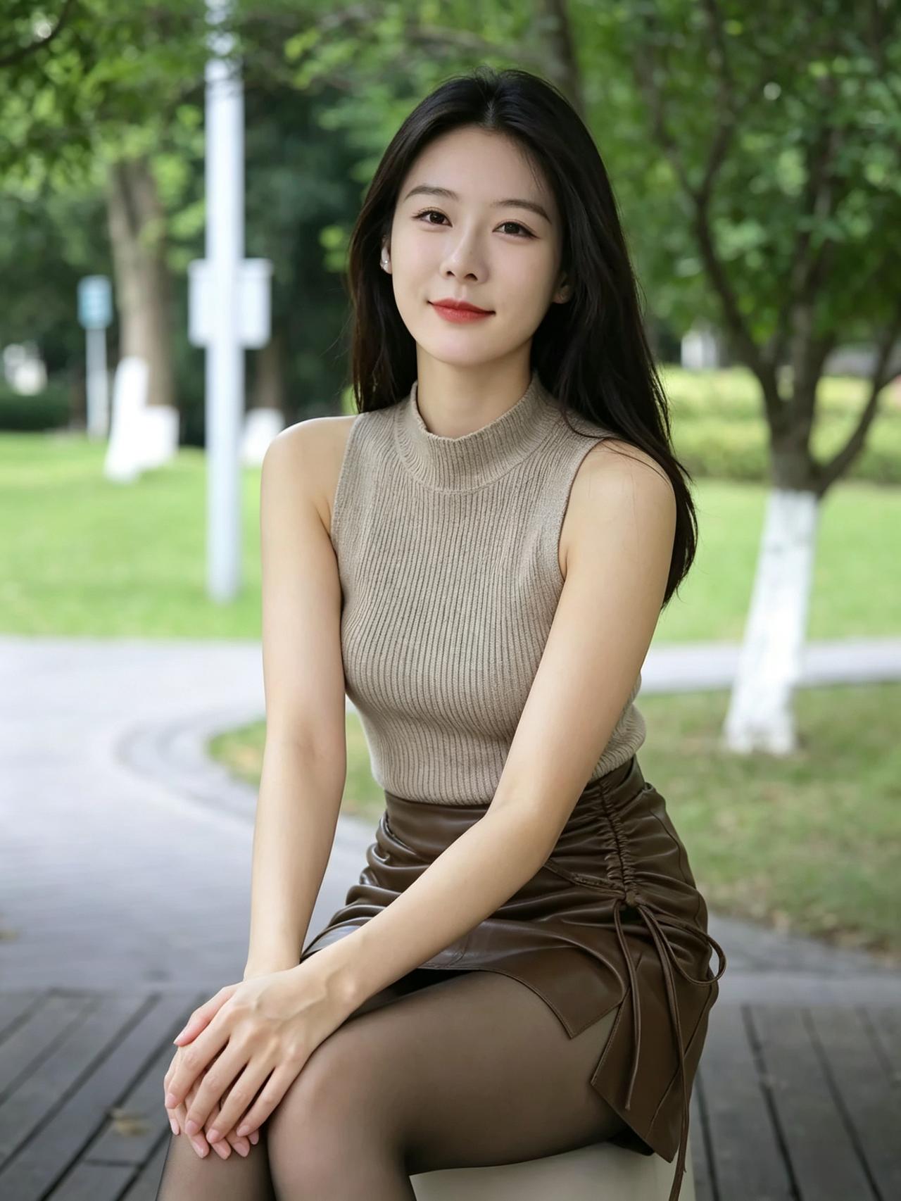 绿荫为幕
清风作陪
你从时光里走来
带着独有的清雅与明媚
眉眼弯弯
是藏不住的温