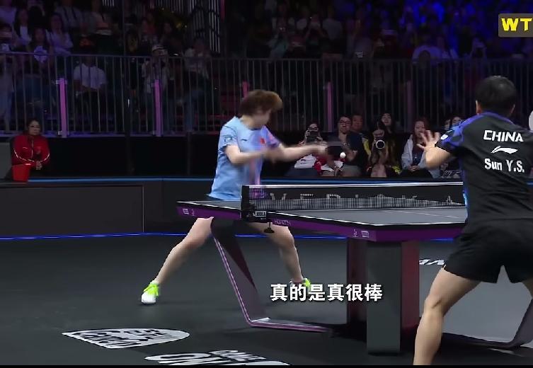 2026年WTT美国大满贯女单决赛，孙颖莎与蒯曼这两位年轻选手带来了一场极为精彩