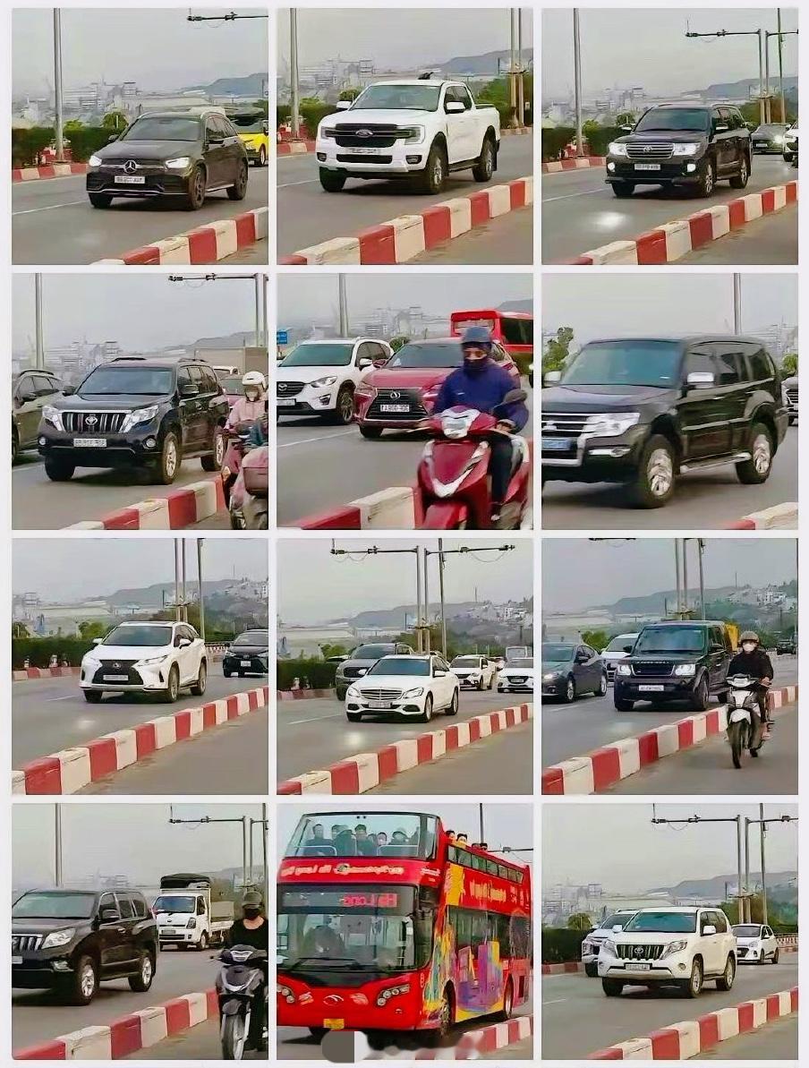 越南真的贫穷吗？
一位博主前往越南旅游展示他在越南某条普通街道上，用手机记录下越