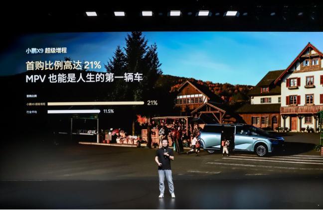 选择小鹏X9的年轻家庭占一半？就在今天，小鹏汽车在广州举行了“小鹏X9超级增程用