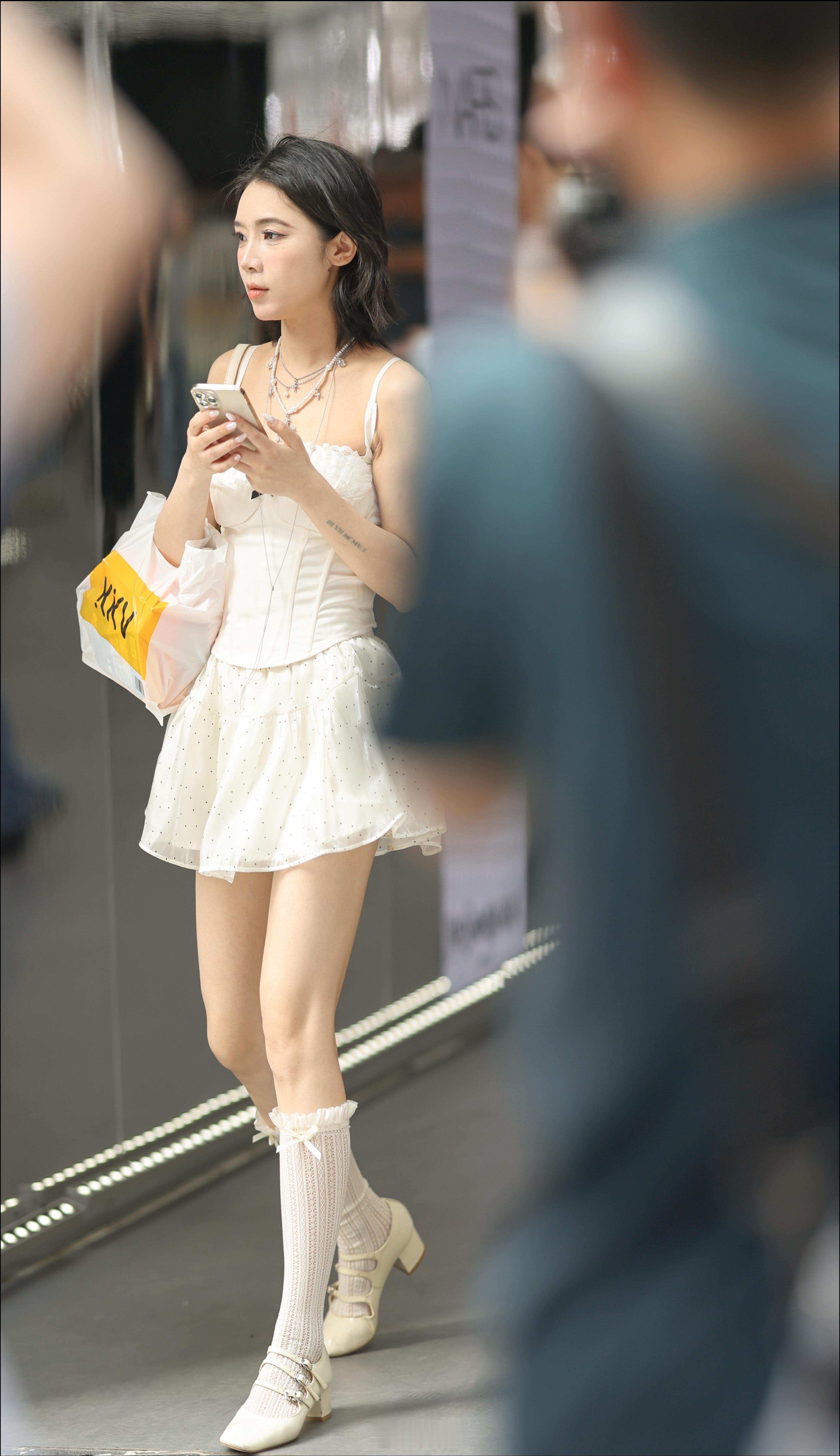 超美的白色look ​​​