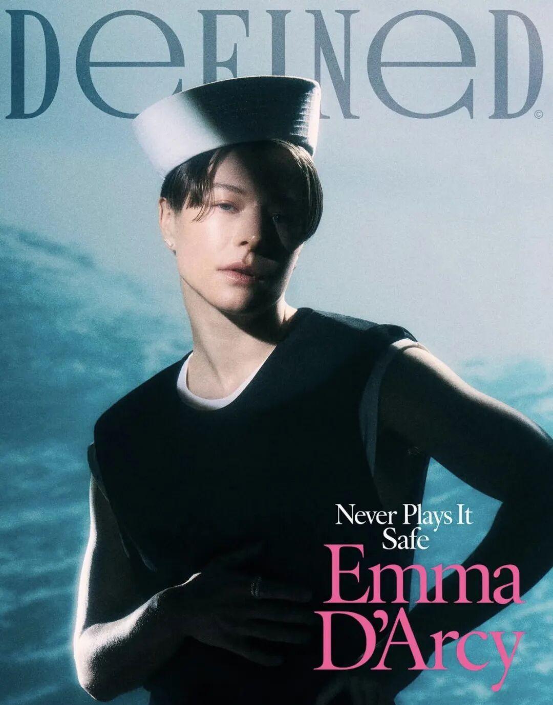 最近，Emma D'Arcy为《Defined Magazine》拍摄的一组大片