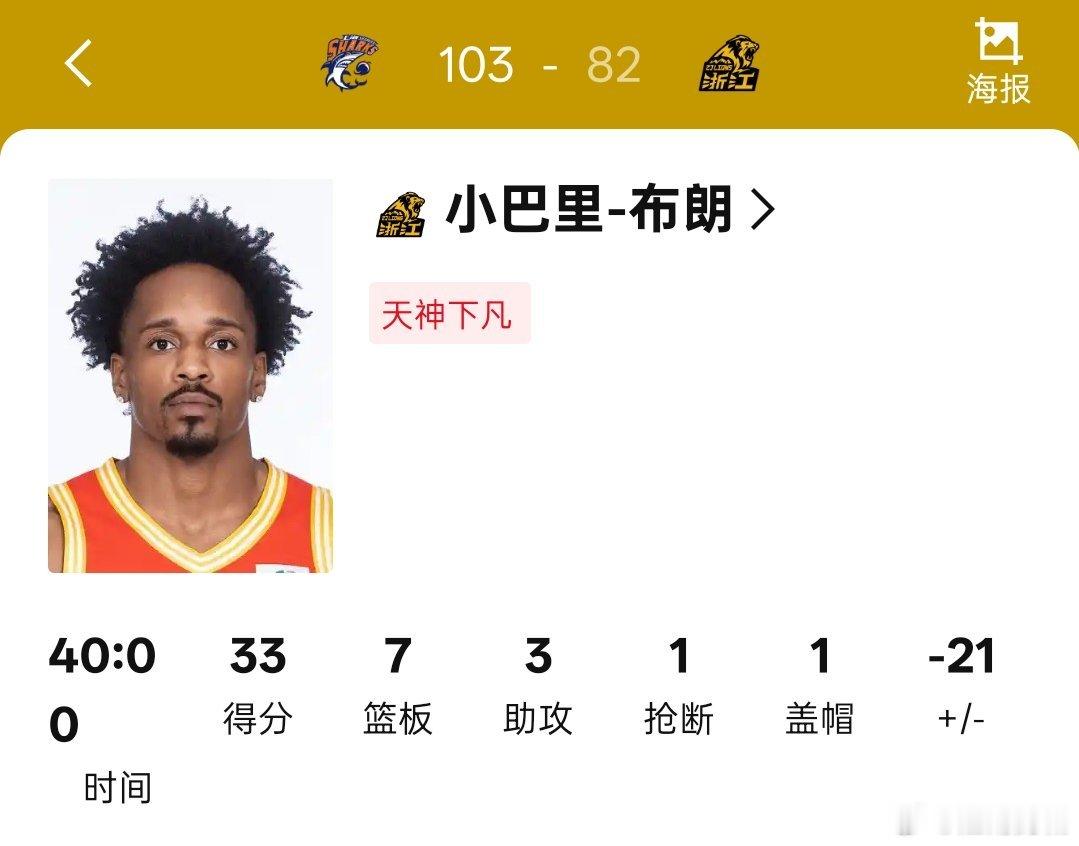 哥们下赛季可以换个队，反正也拿过总冠军了。上海男篮战胜广厦男篮上海总冠军cba总