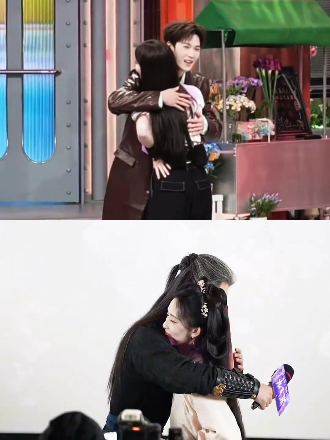 昀孟这一抱也是熟悉的味道呀卧槽 ​​​