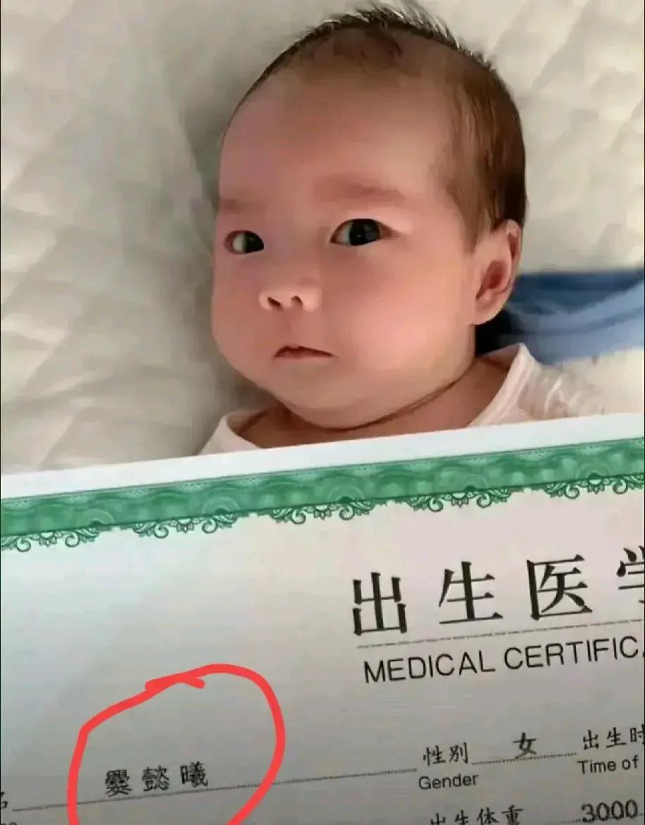 这个宝宝的名字，该怎么念呢，可能会很多人都不会念，甚至有些大学生都不一定会念呢。