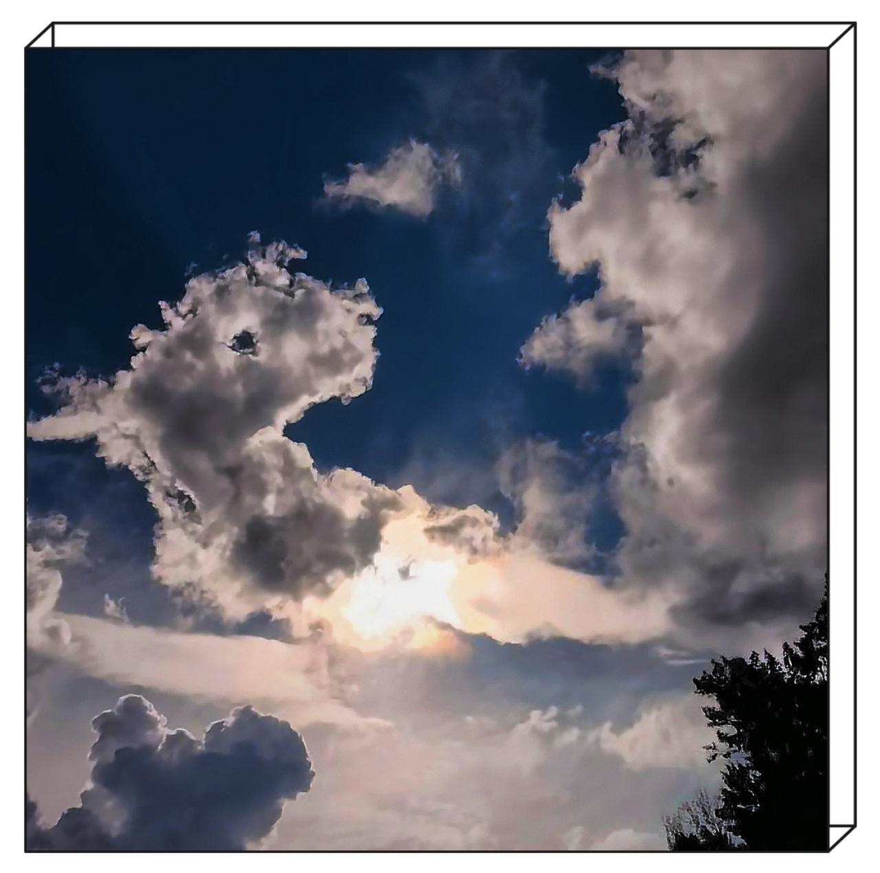 7月1日，漠河游随手拍的天空小景